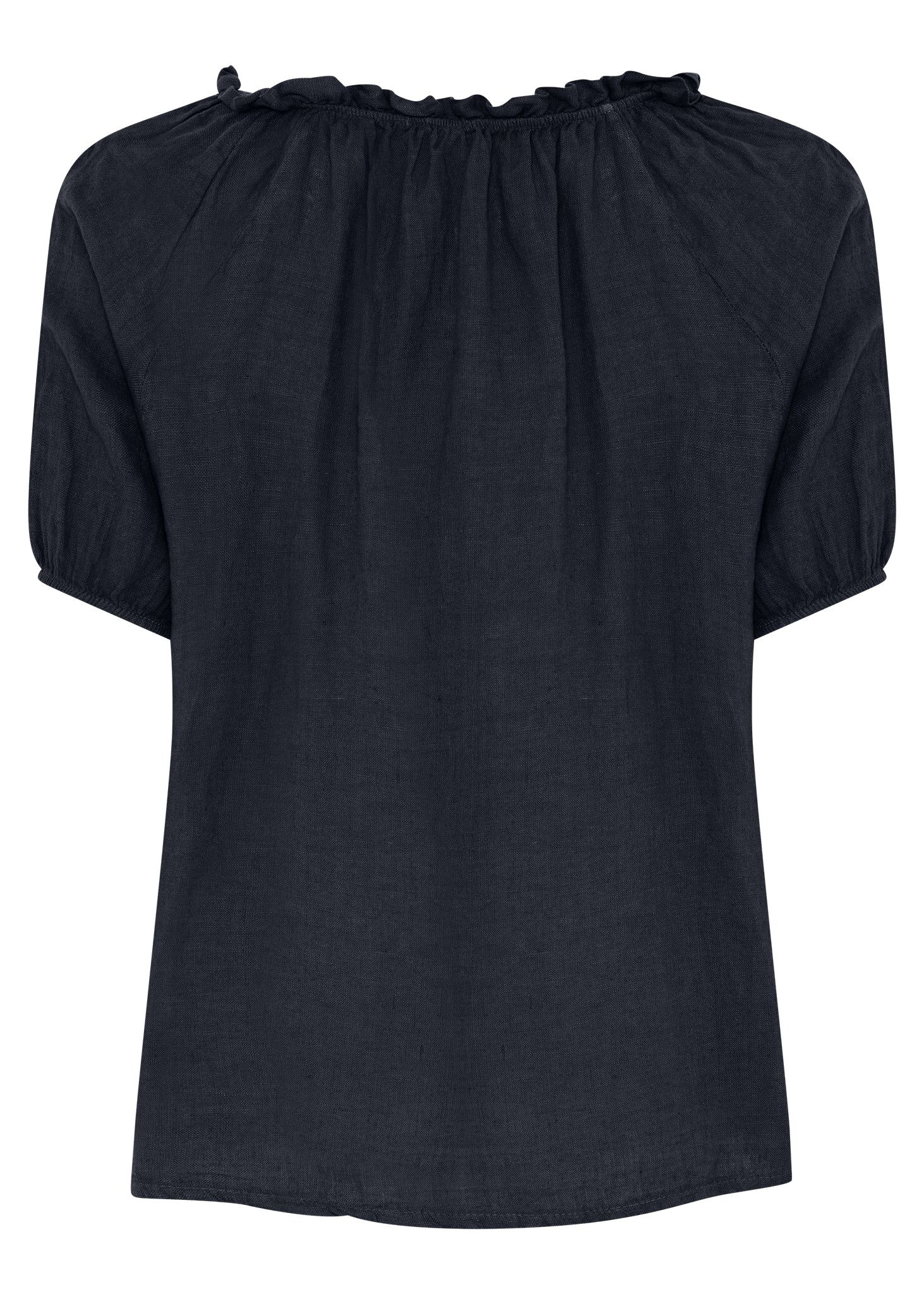 MAPP TINE LIN BLOUSE BLOUSE/SHIRT 104 NAVY