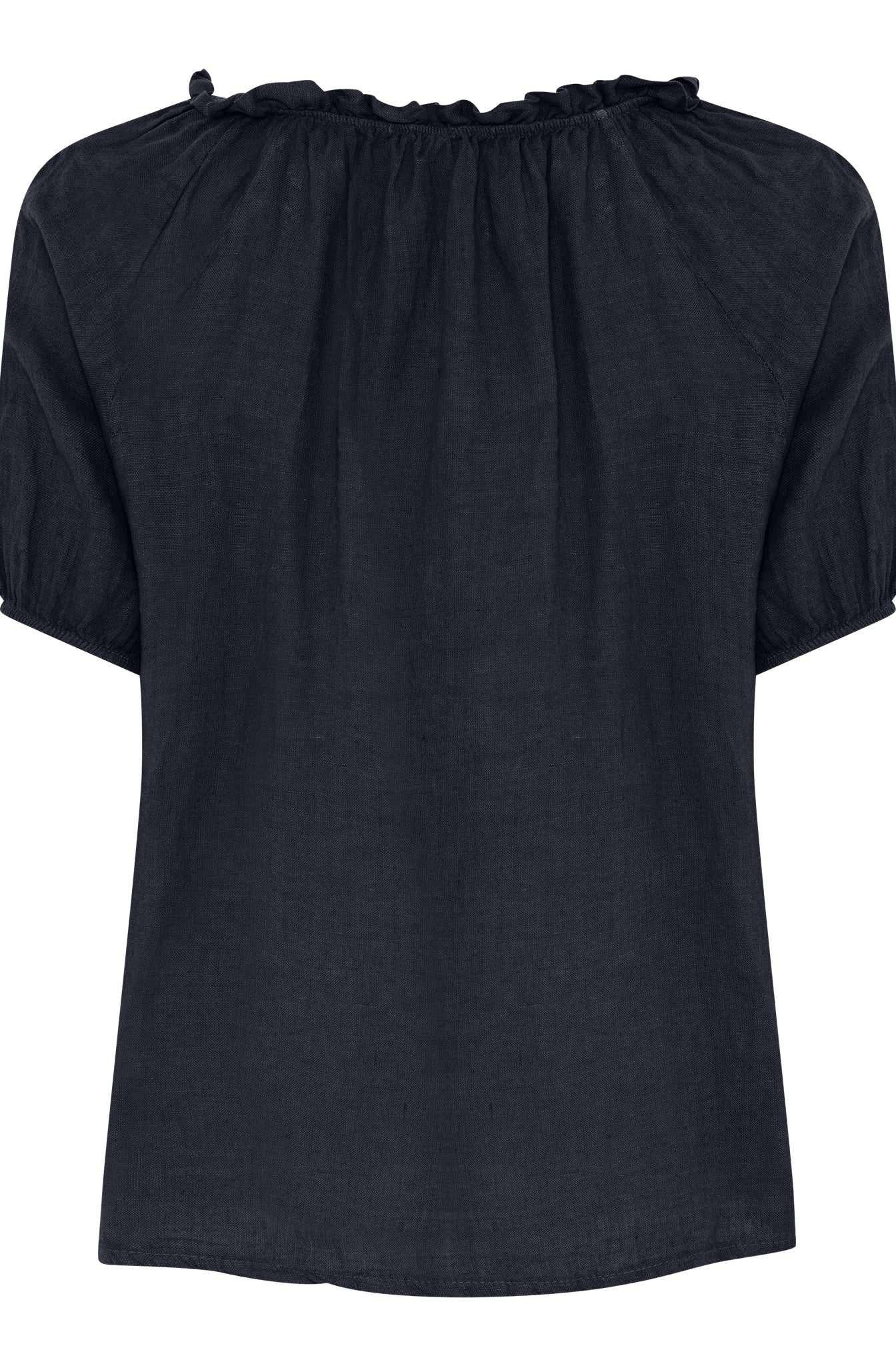 MAPP TINE LIN BLOUSE BLOUSE/SHIRT 104 NAVY