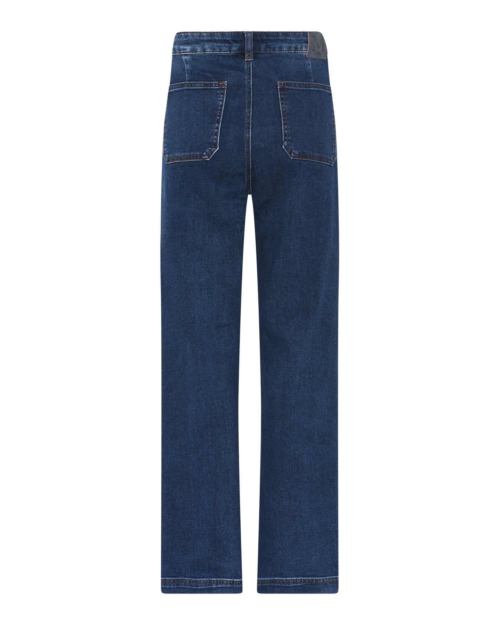 M JEANS Tutti Square Straight Denim Jeans DENIM/TWILL 9696 BLUE DENIM USED