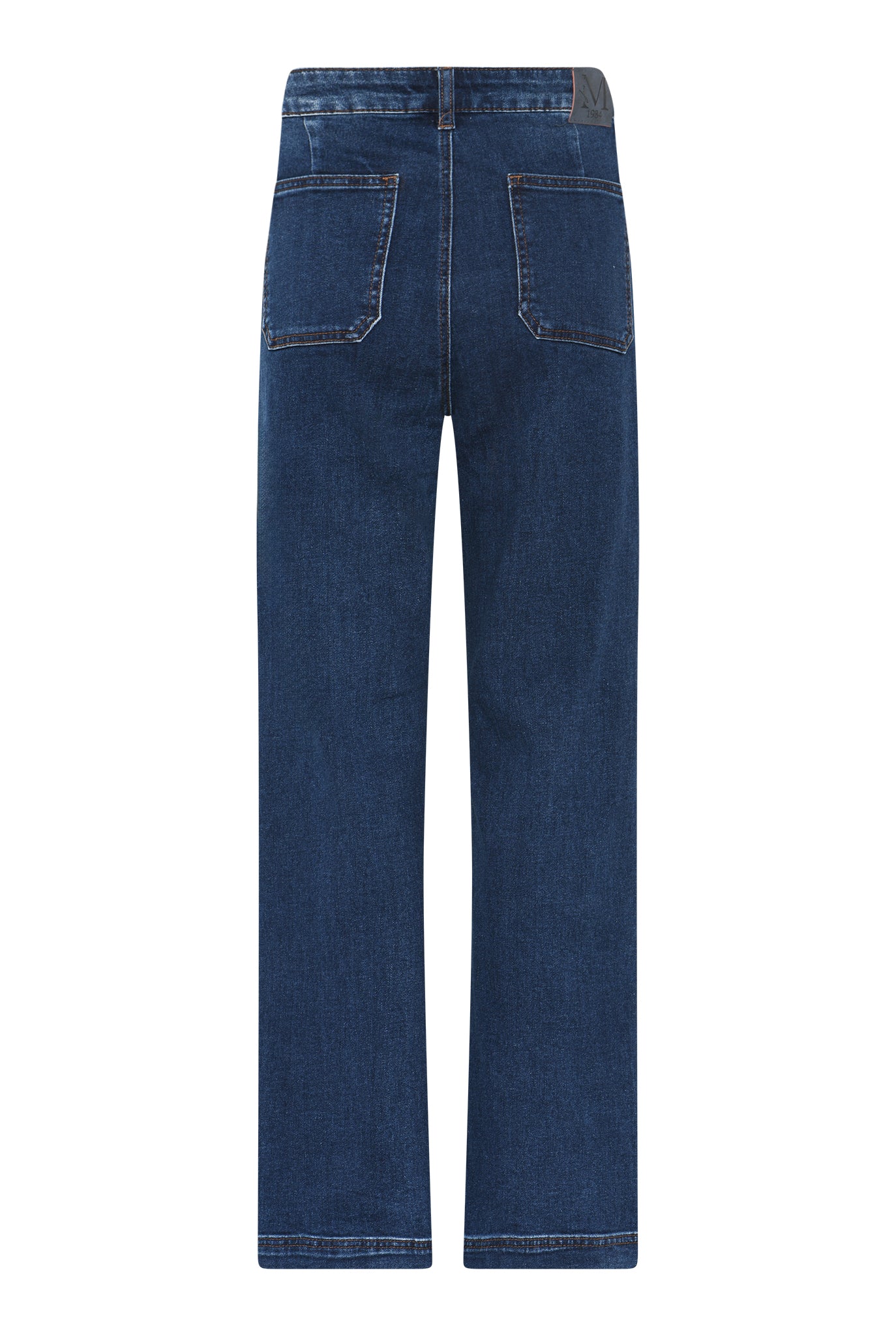 M JEANS Tutti Square Straight Denim Jeans DENIM/TWILL 9696 BLUE DENIM USED