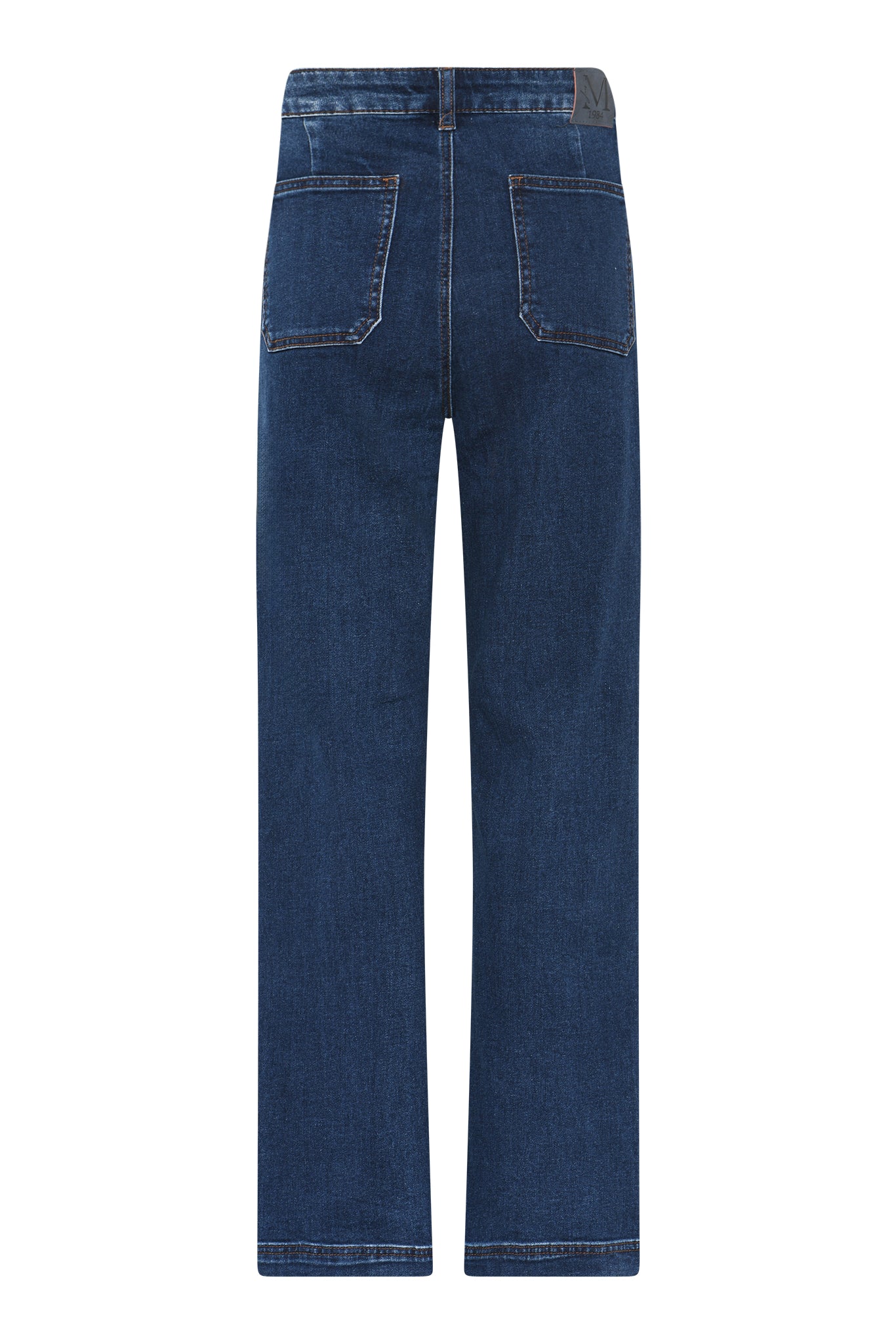 M JEANS Tutti Square Straight Denim Jeans DENIM/TWILL 9696 BLUE DENIM USED