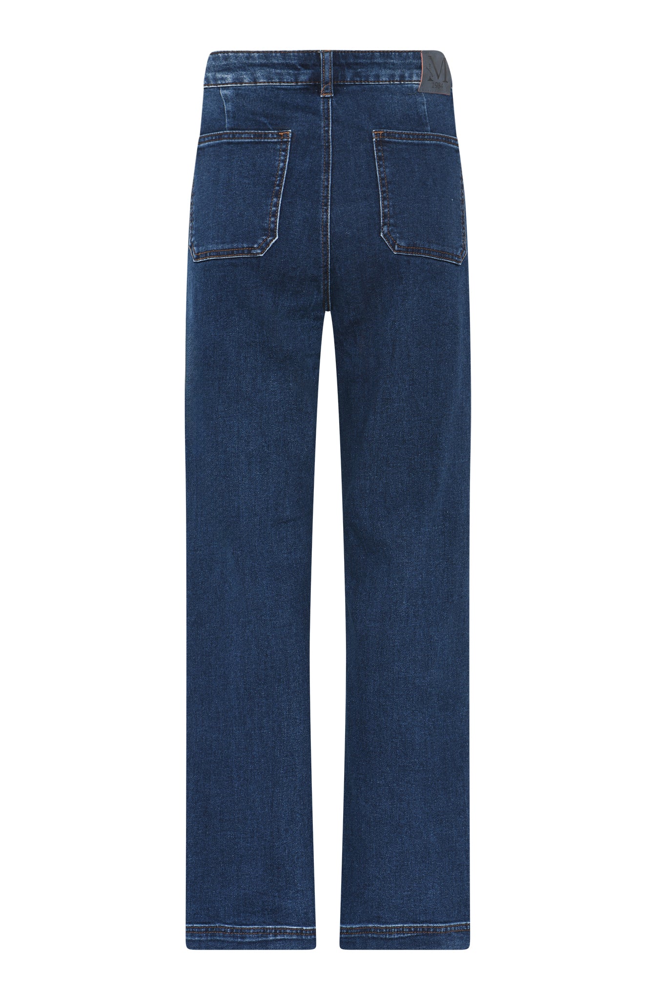 M JEANS Tutti Square Straight Denim Jeans DENIM/TWILL 9696 BLUE DENIM USED