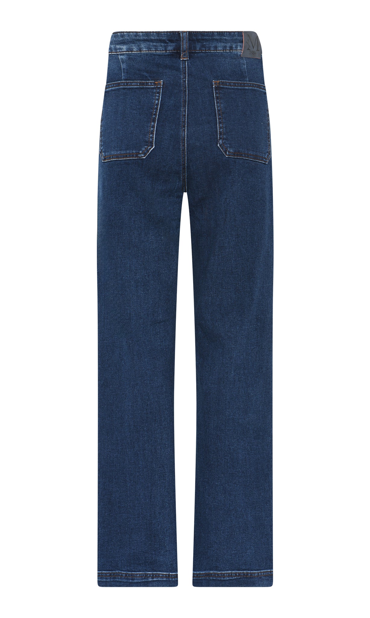 M JEANS Tutti Square Straight Denim Jeans DENIM/TWILL 9696 BLUE DENIM USED