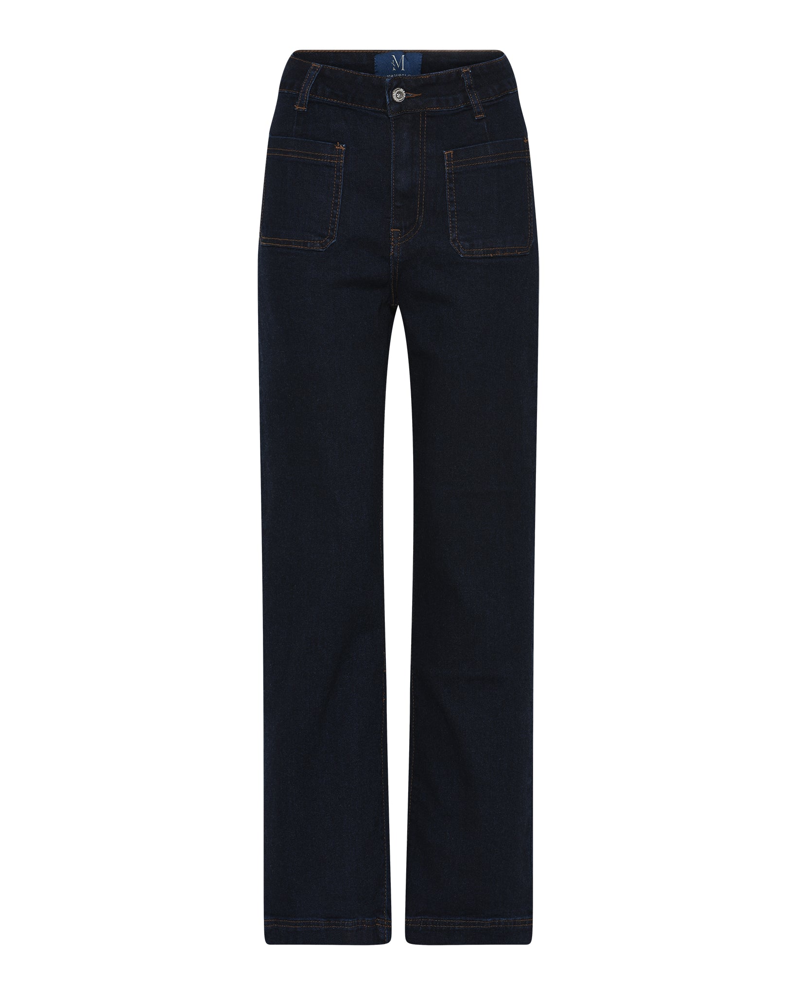 M JEANS Tutti Square Straight Denim Jeans DENIM/TWILL 98 DARK BLUE