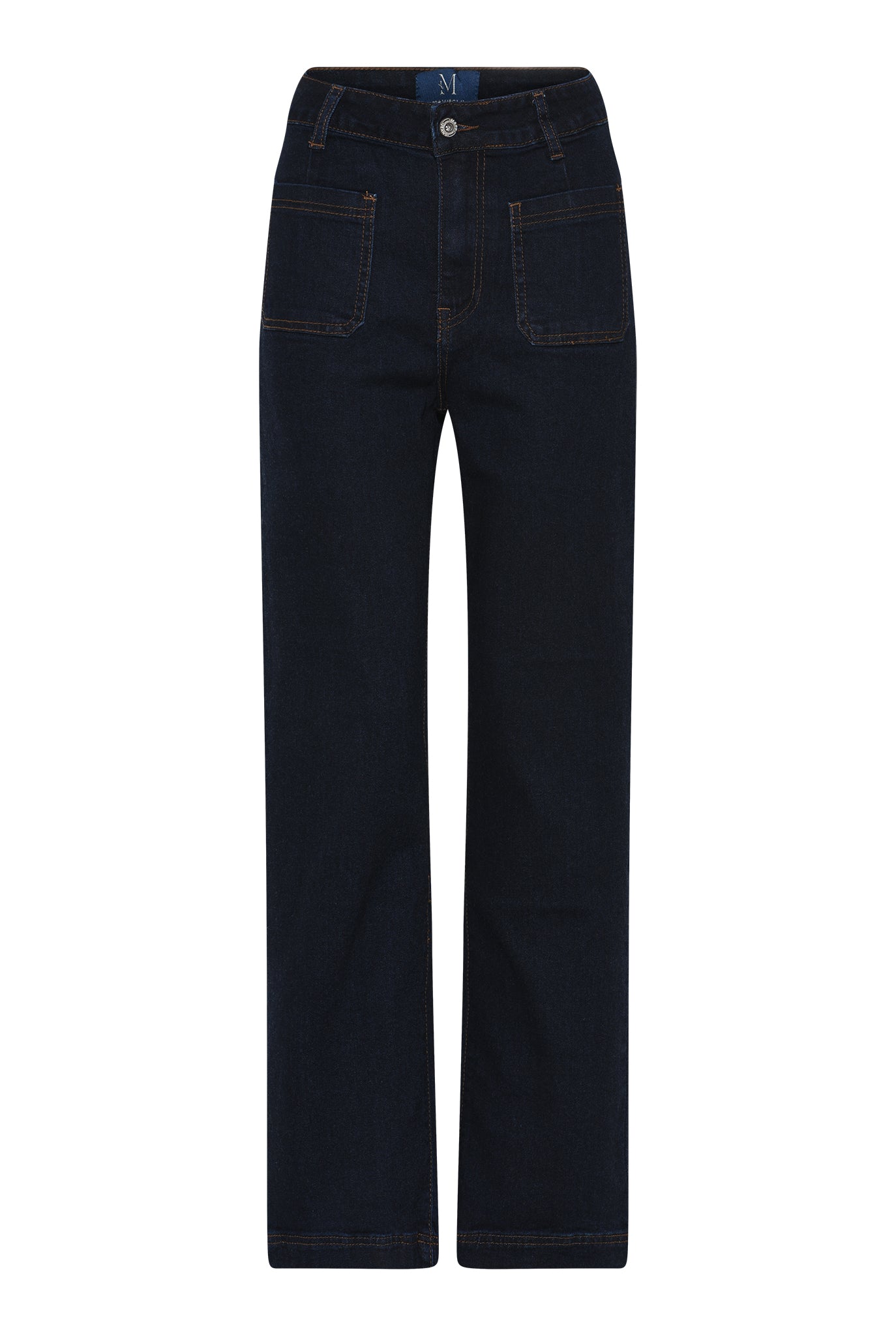 M JEANS Tutti Square Straight Denim Jeans DENIM/TWILL 98 DARK BLUE