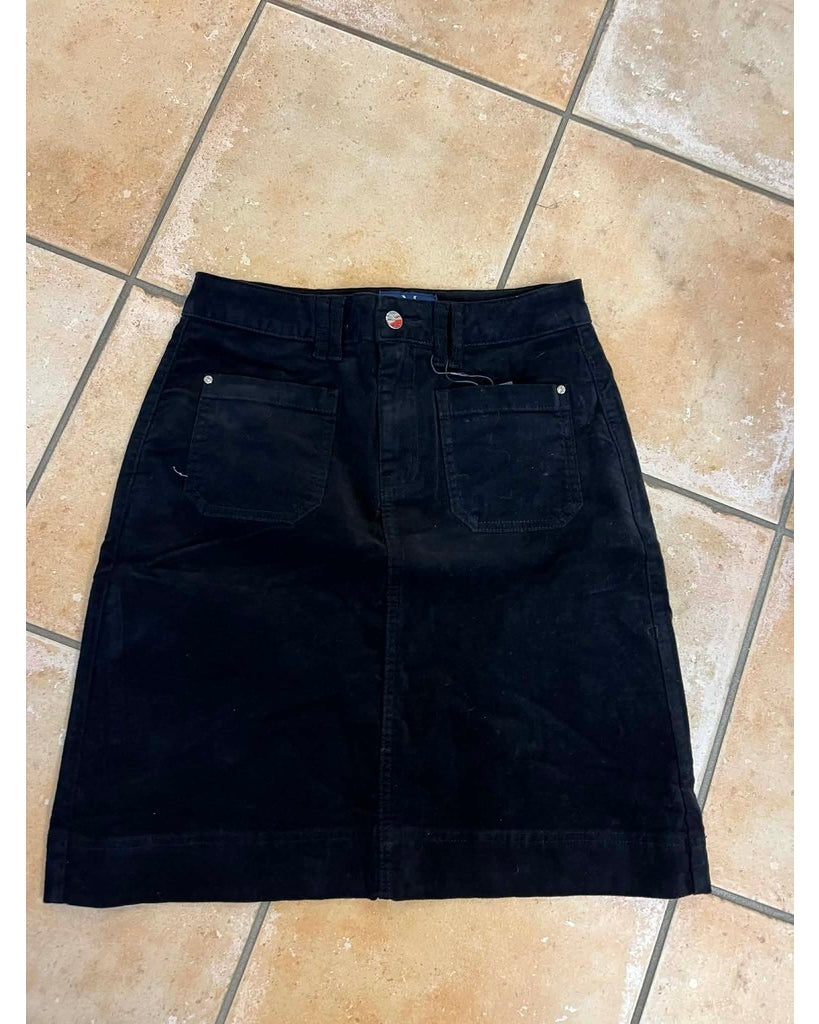 M JEANS TUTTI VELVET SKIRT SHORTS/SKIRT 80 BLACK