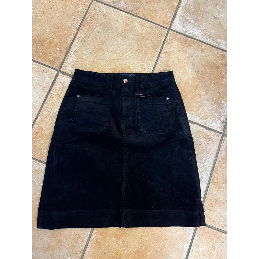 M JEANS TUTTI VELVET SKIRT SHORTS/SKIRT 80 BLACK
