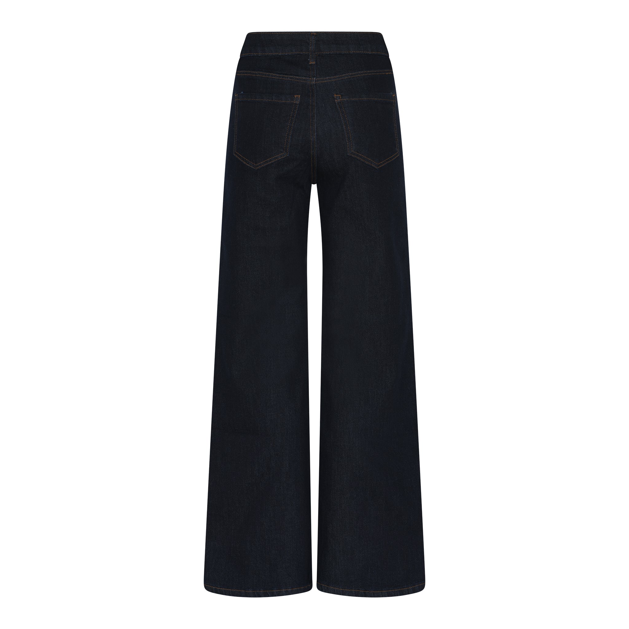 M JEANS Thea Wide Denim Jeans DENIM/TWILL 98 DARK BLUE