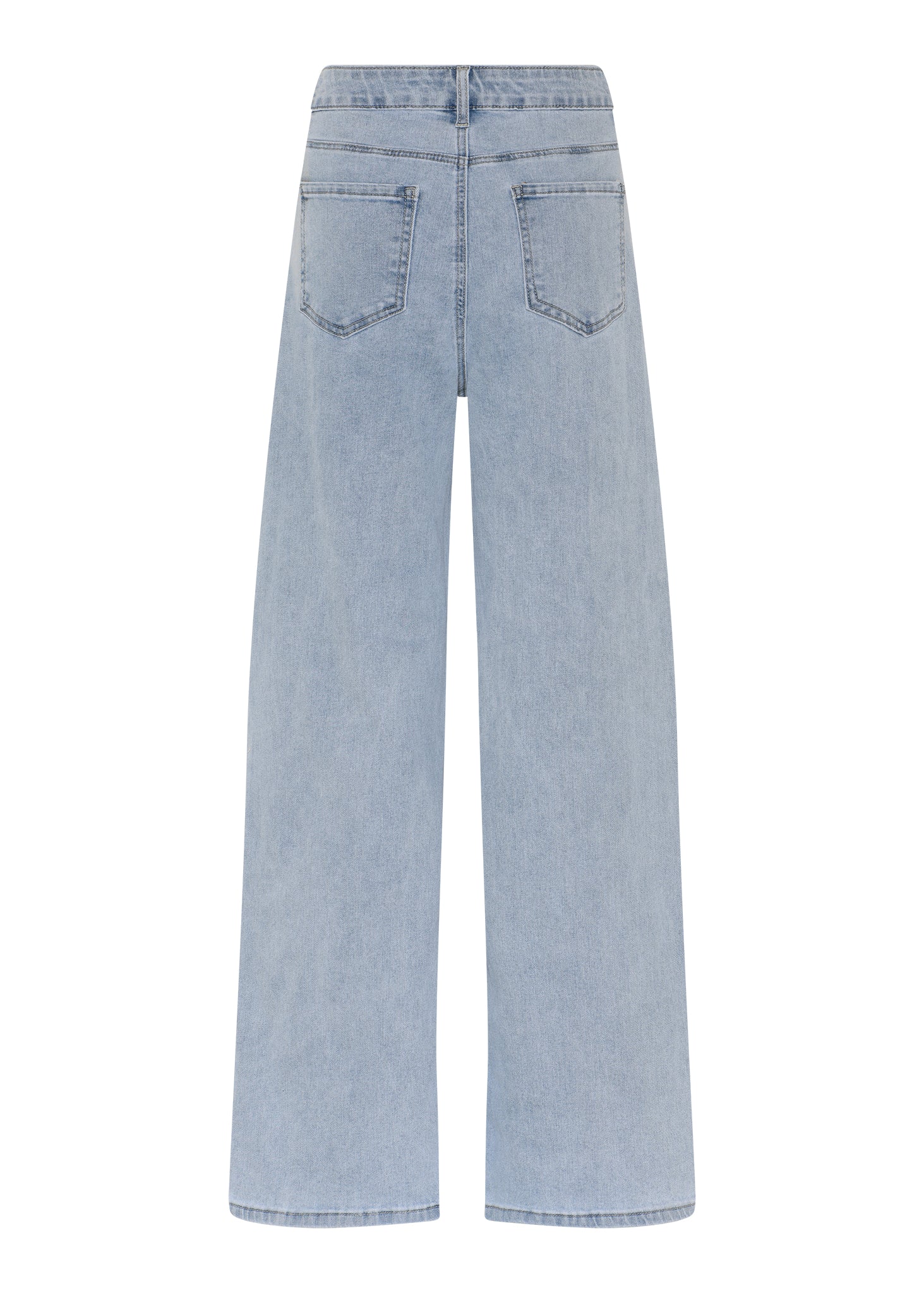 M JEANS Thea Wide Denim Jeans DENIM/TWILL 8996 LIGHT BLUE USED