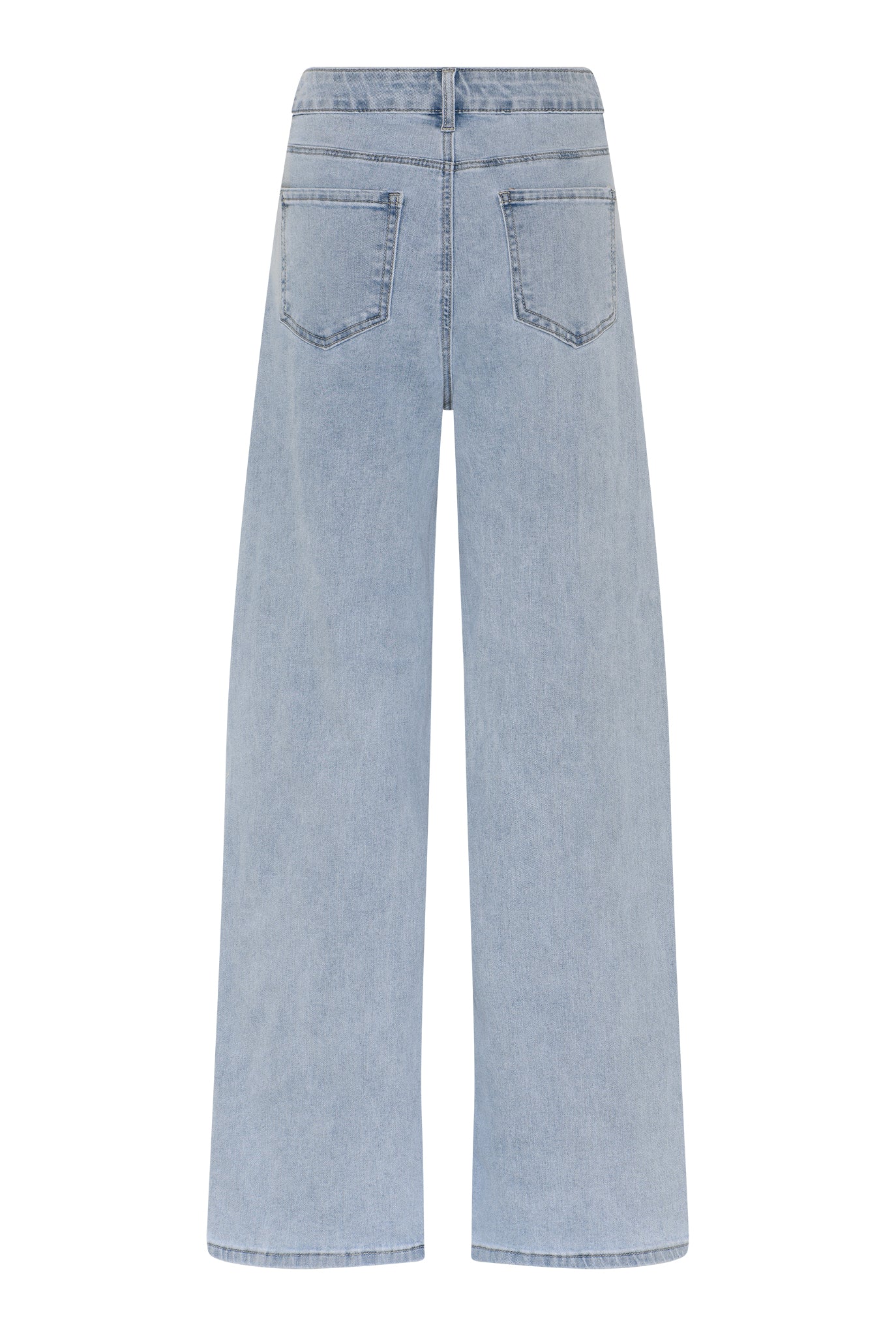 M JEANS Thea Wide Denim Jeans DENIM/TWILL 8996 LIGHT BLUE USED
