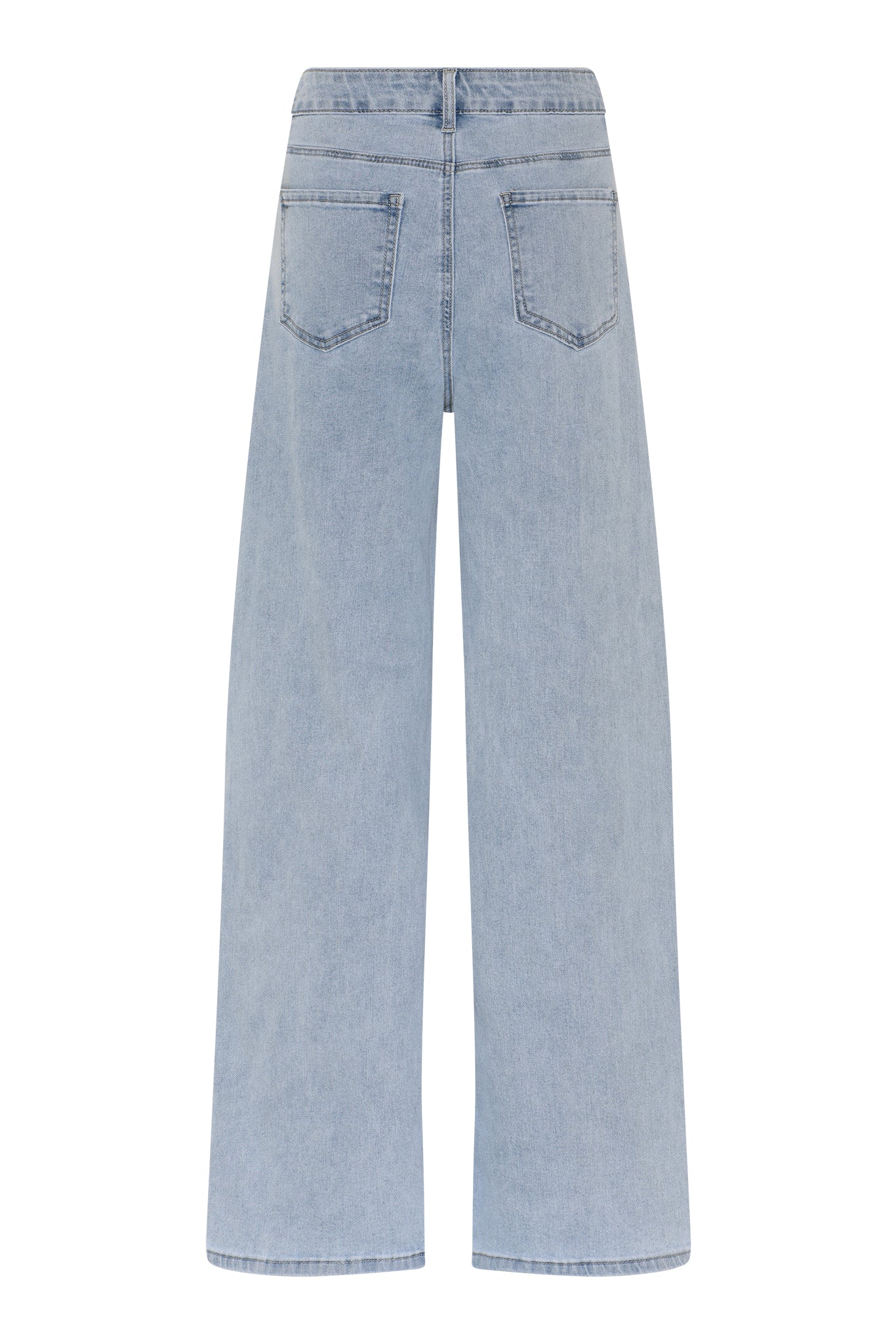 M JEANS Thea Wide Denim Jeans DENIM/TWILL 8996 LIGHT BLUE USED