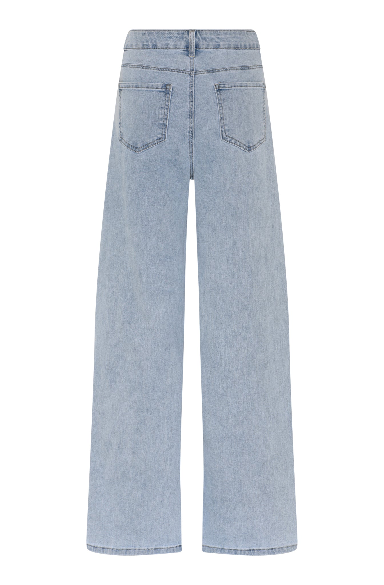 M JEANS Thea Wide Denim Jeans DENIM/TWILL 8996 LIGHT BLUE USED