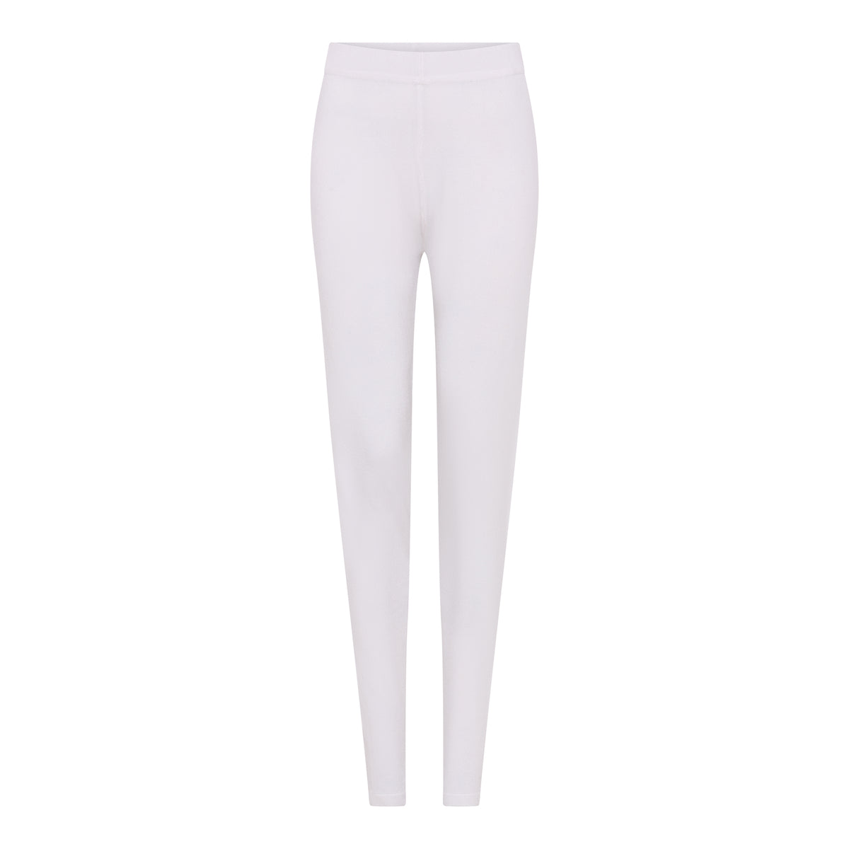 MARC LAUGE Theresa Long Leggings - Knitted LEGGINGS 10 WHITE