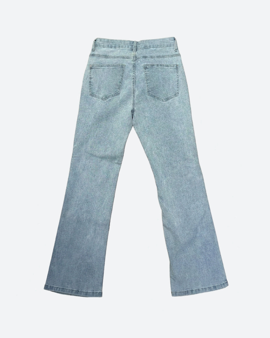 M JEANS Trumpet Flare Fit Jeans DENIM/TWILL 8996 LIGHT BLUE USED