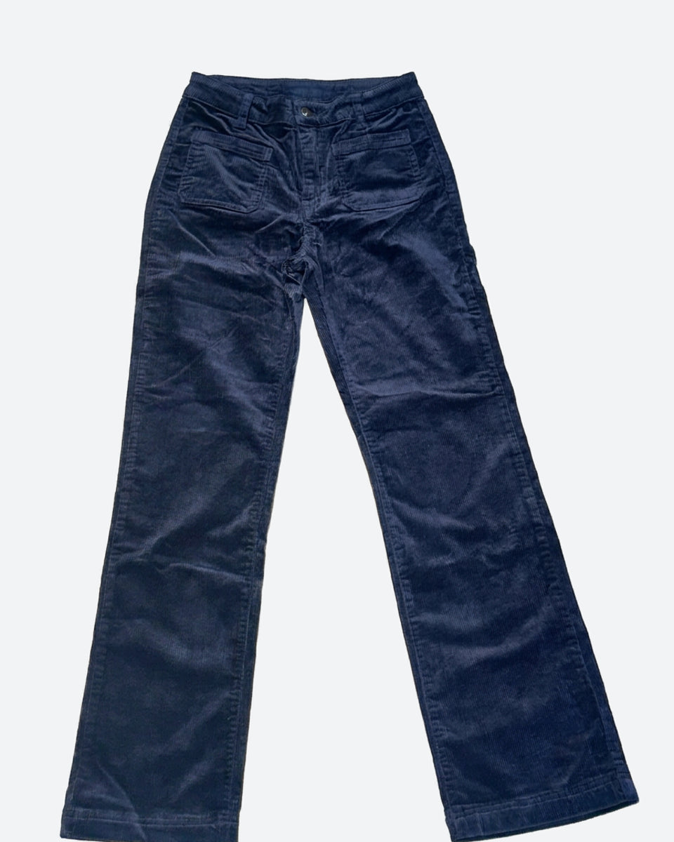 M JEANS Tutti Square Straight Corduroy 11W Jeans CORD/FLØJL 104 NAVY