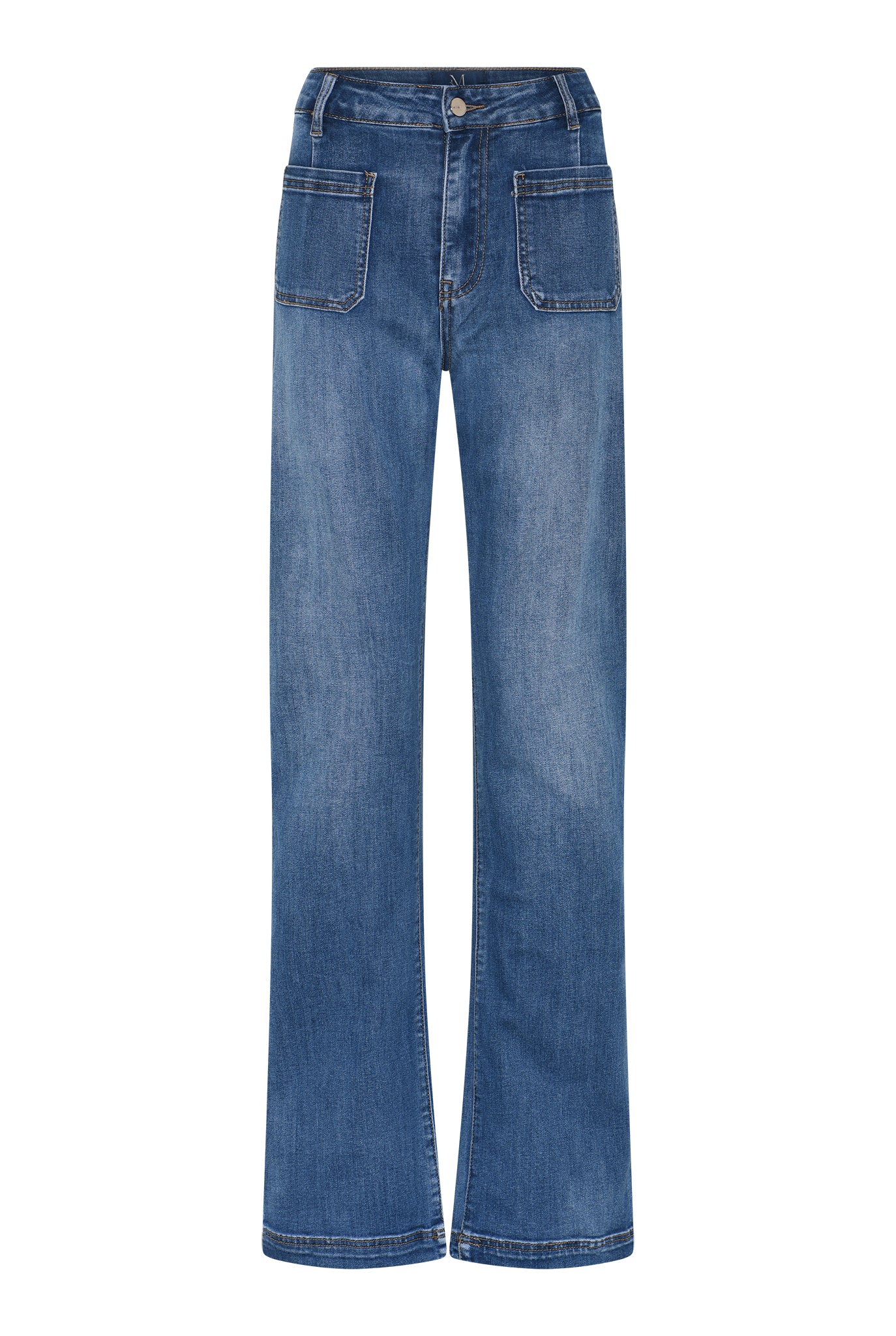 M JEANS Tutti Square Straight Denim Jeans DENIM/TWILL 93 CLASSIC BLUE DENIM