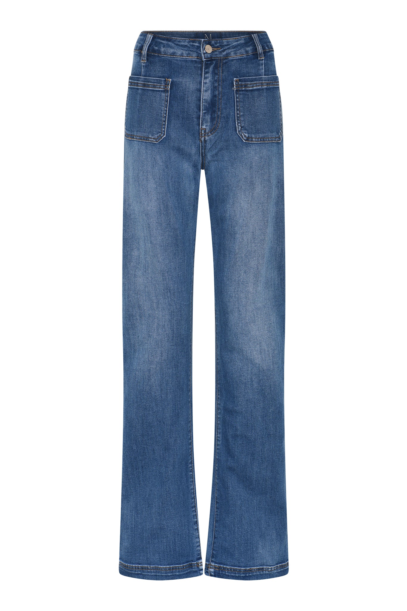 M JEANS Tutti Square Straight Denim Jeans DENIM/TWILL 93 CLASSIC BLUE DENIM