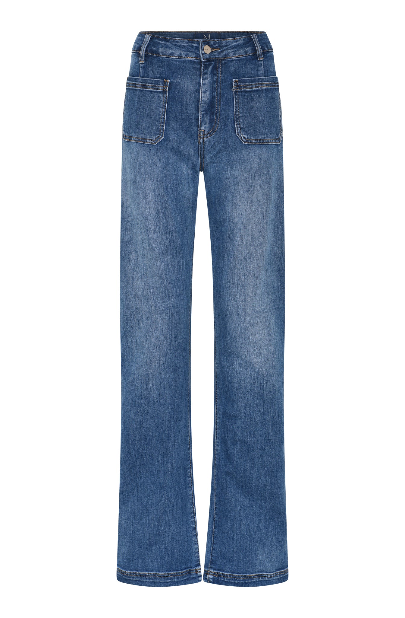 M JEANS Tutti Square Straight Denim Jeans DENIM/TWILL 93 CLASSIC BLUE DENIM