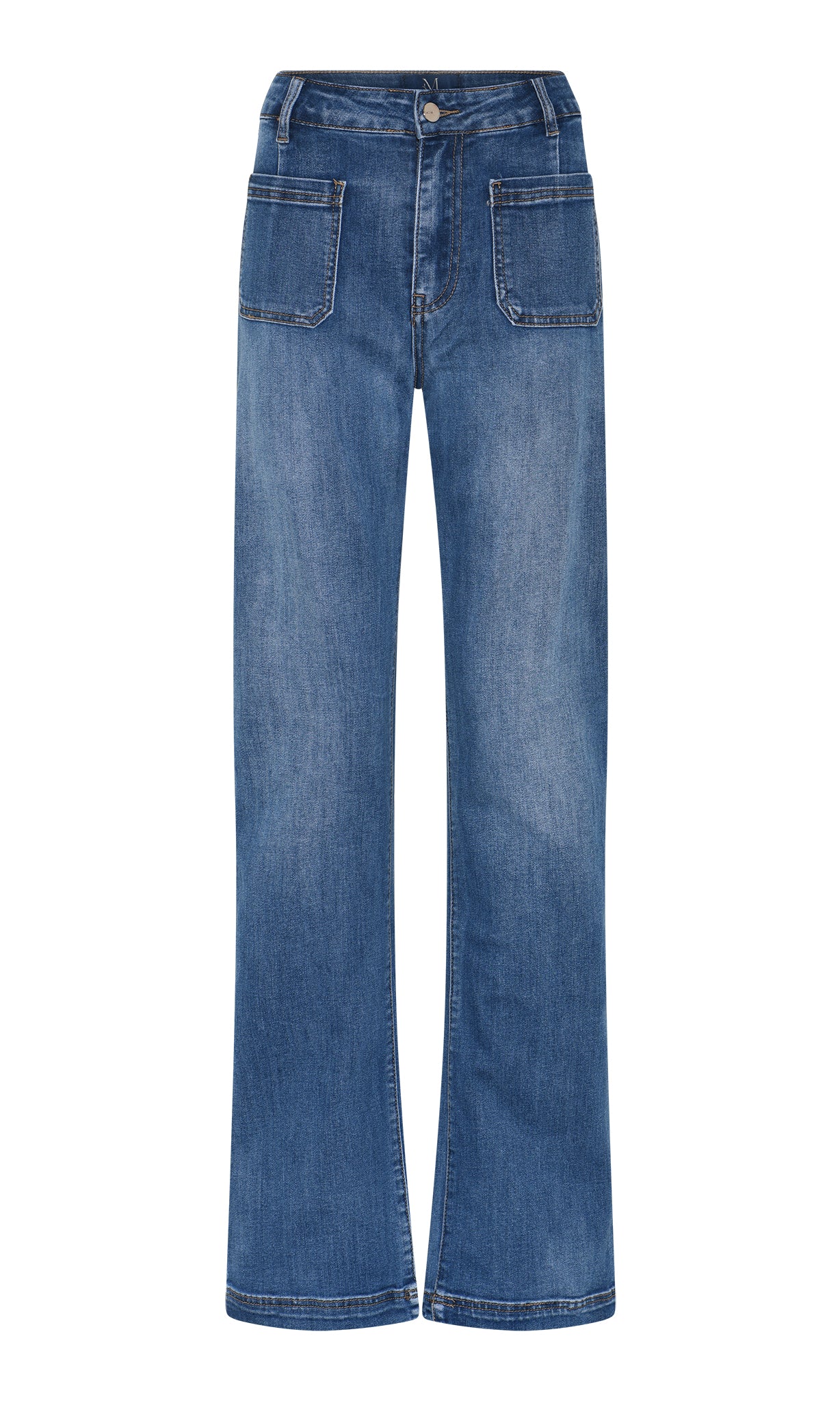 M JEANS Tutti Square Straight Denim Jeans DENIM/TWILL 93 CLASSIC BLUE DENIM