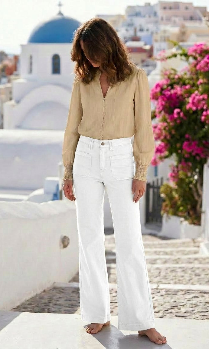 M JEANS VANESSA STRIPE BLOUSE BLOUSE/SHIRT