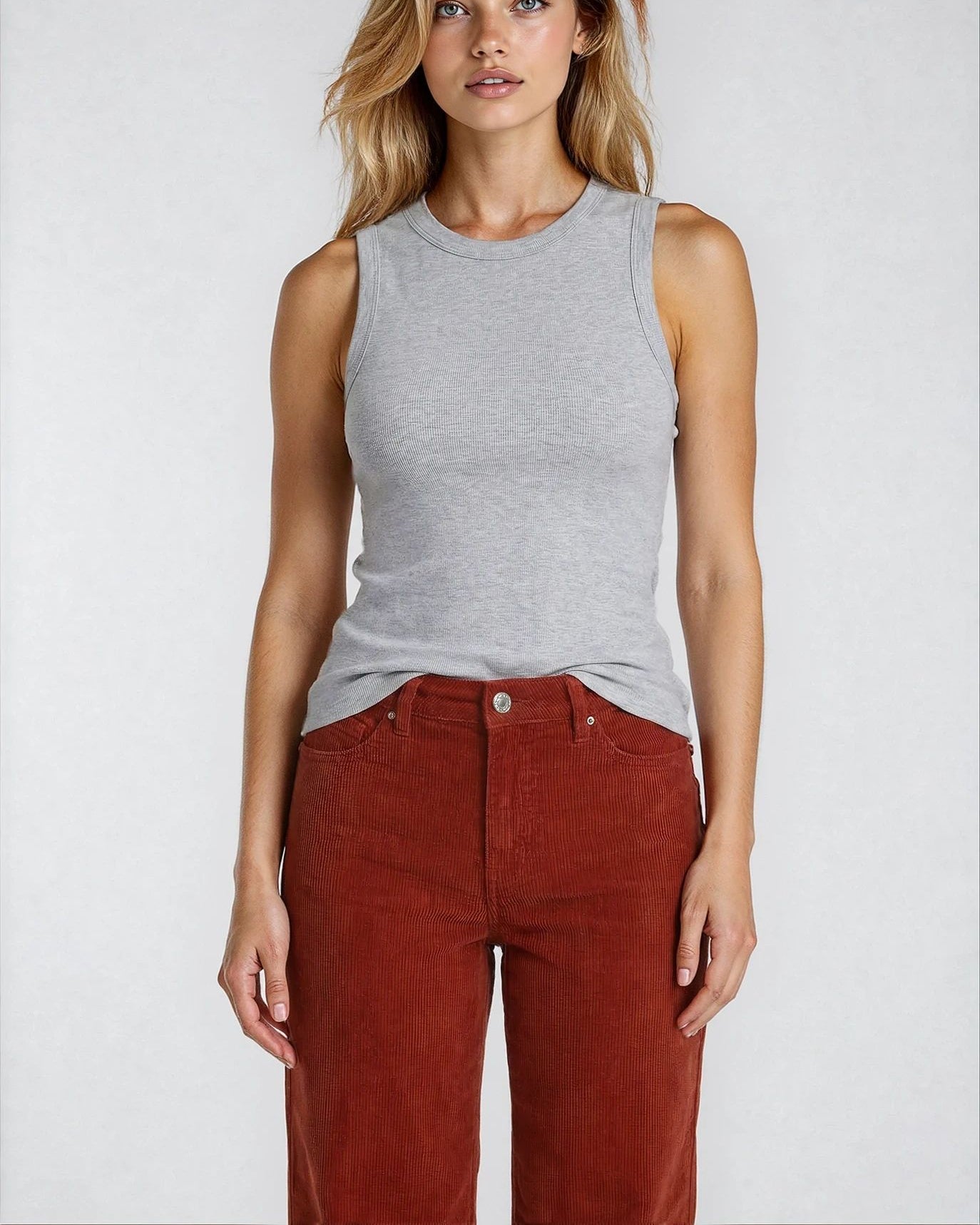 M JEANS Vega Flare 11W Corduroy Jeans CORD/FLØJL 338 CHILI