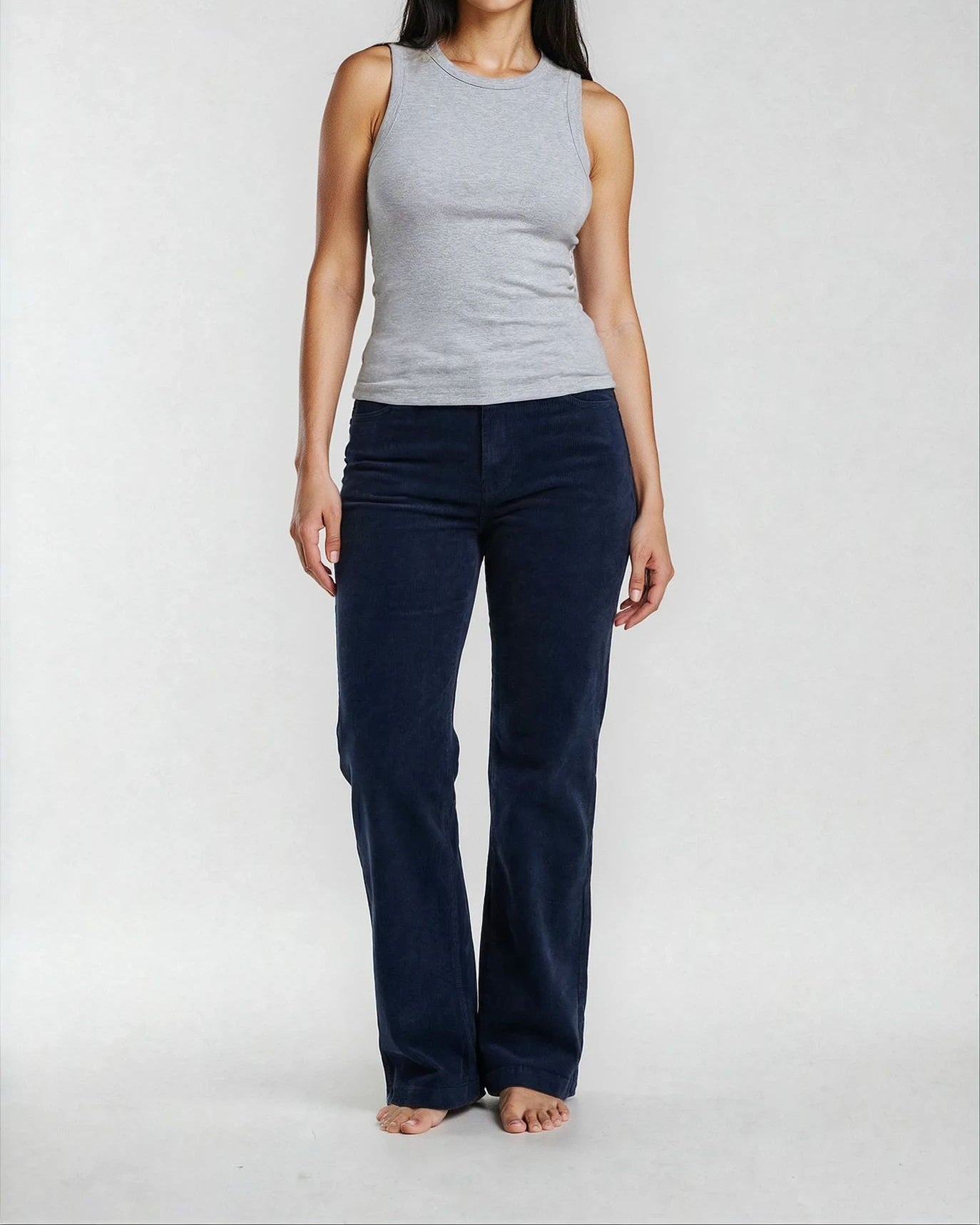 M JEANS Vega Flare 11W Corduroy Jeans CORD/FLØJL 530 ROYALE BLUE