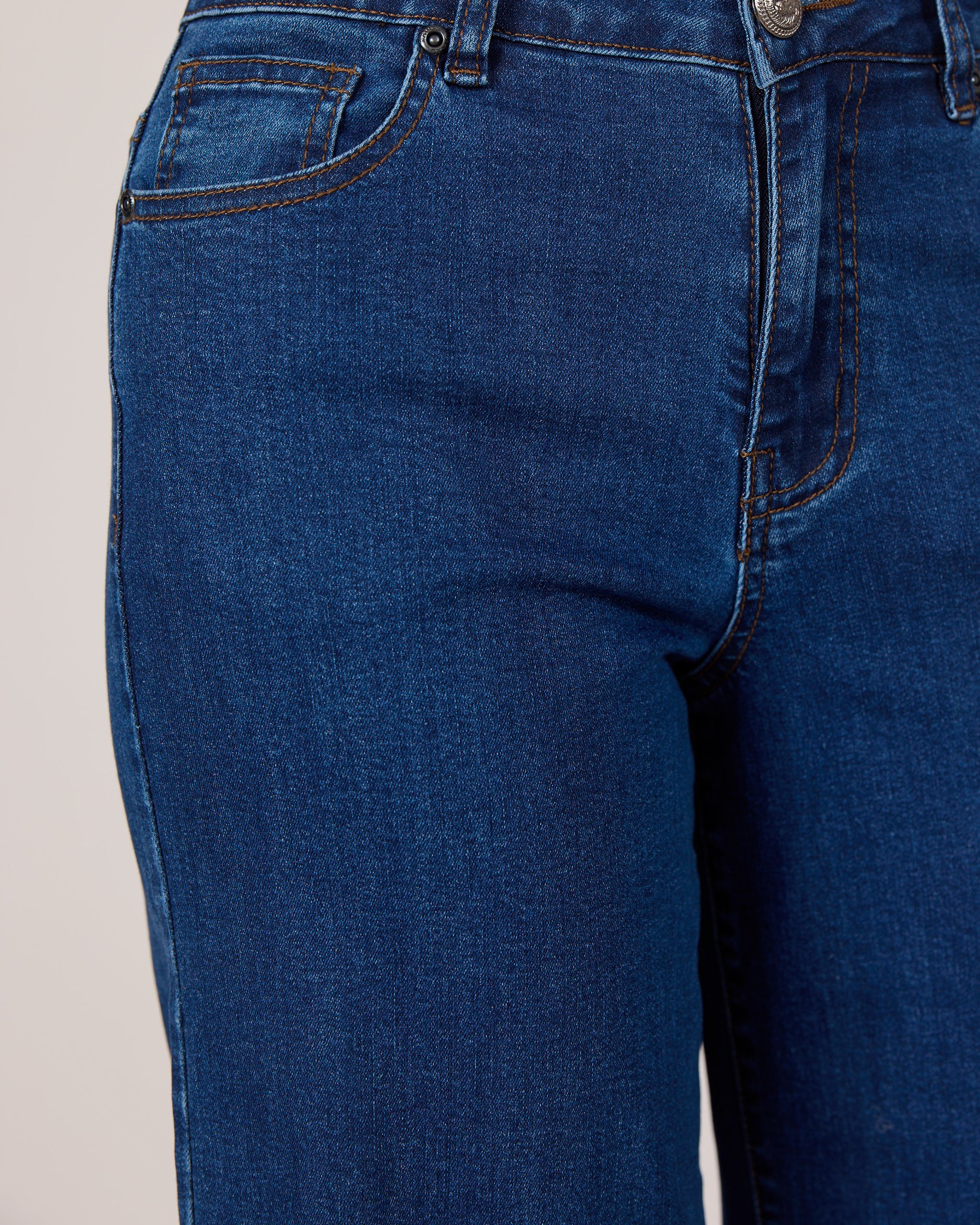 MARC LAUGE VEGA FLARE DENIM JEANS DENIM/TWILL 939699 CLASSIC BLUE USED