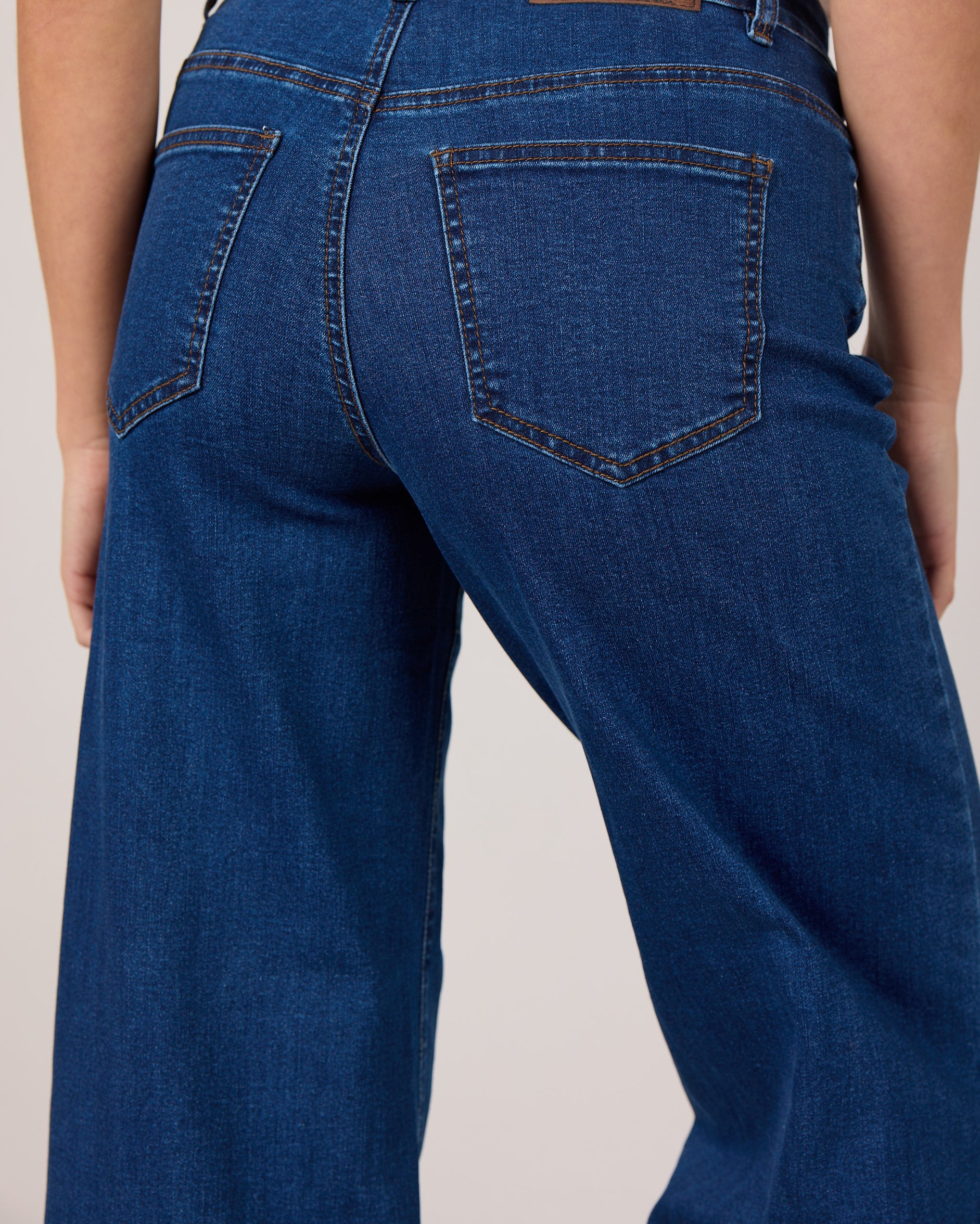 MARC LAUGE VEGA FLARE DENIM JEANS DENIM/TWILL 939699 CLASSIC BLUE USED