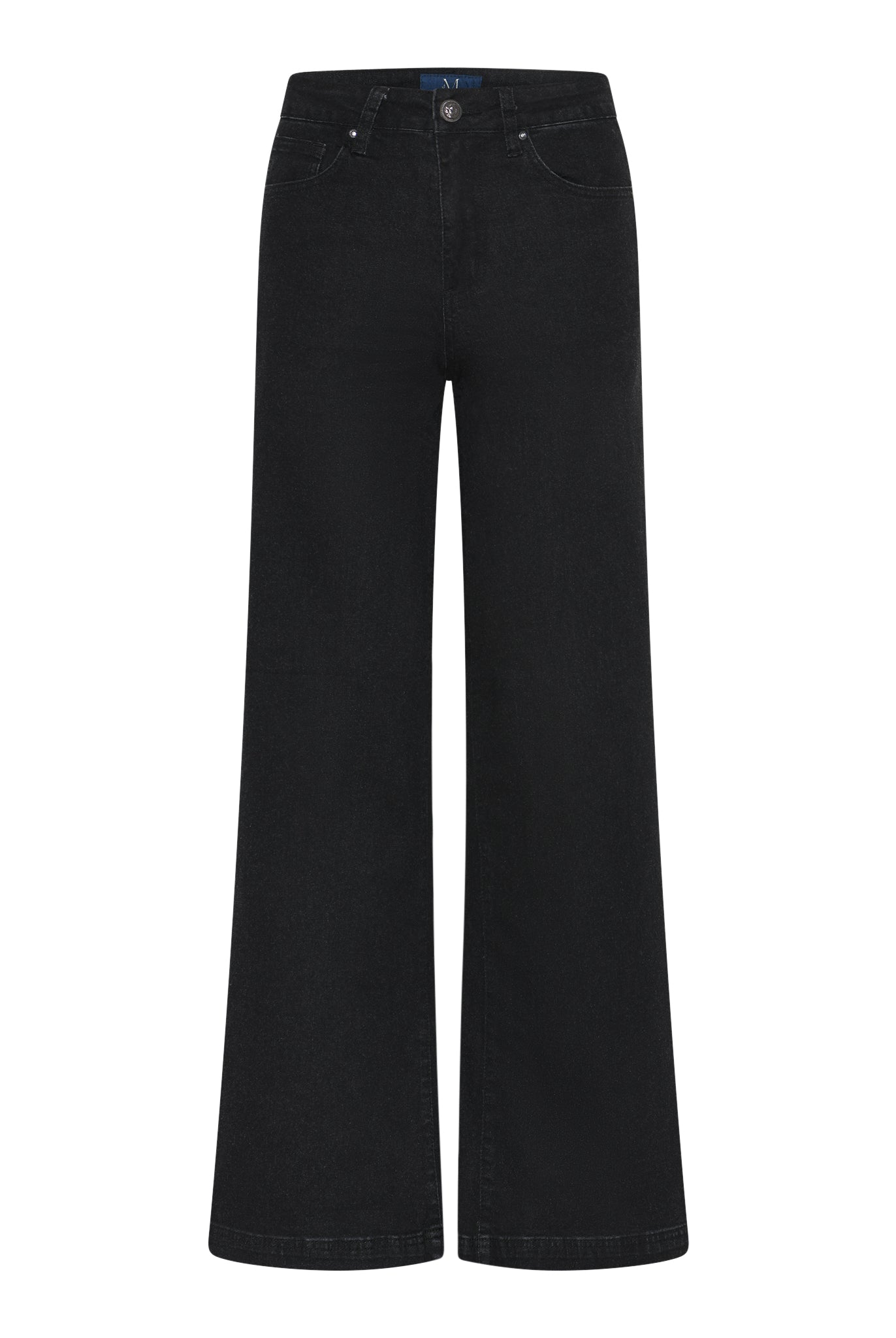 M JEANS VEGA FLARE DENIM JEANS 81 BLACK DENIM