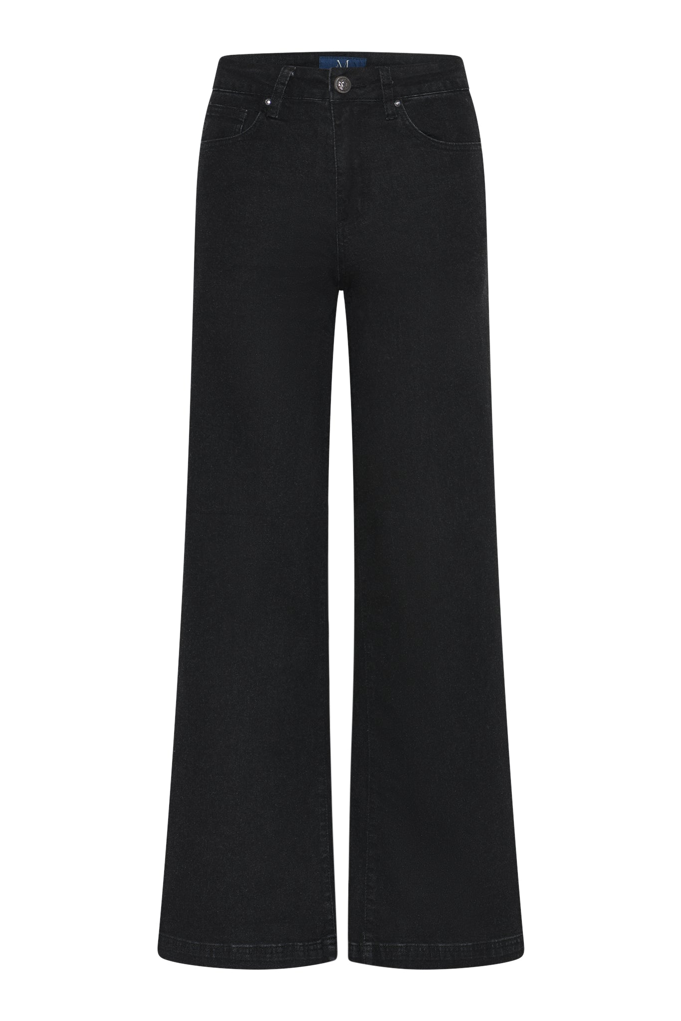 M JEANS Vega Flare Denim Jeans DENIM/TWILL 81 BLACK DENIM