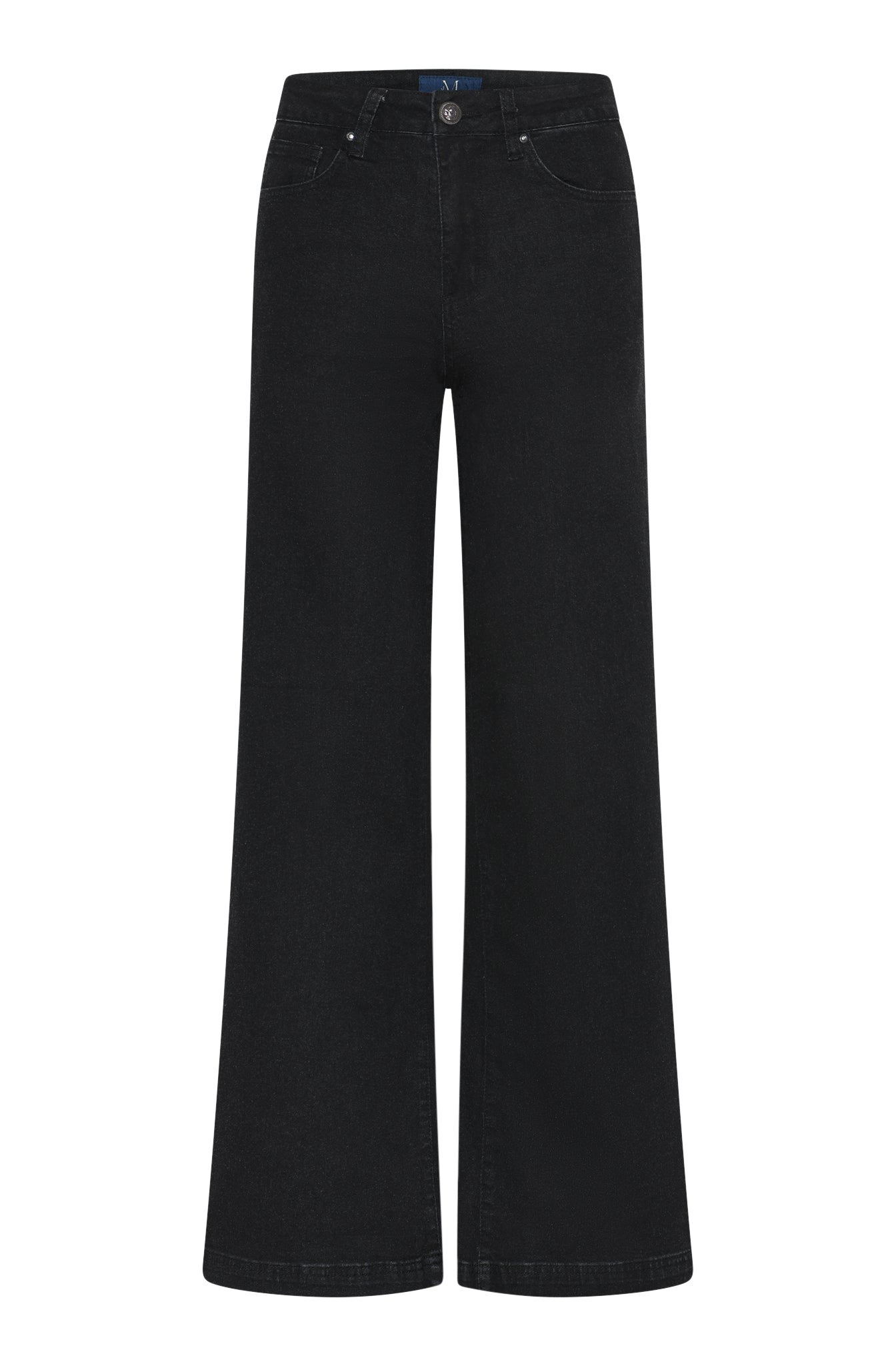 M JEANS Vega Flare Denim Jeans DENIM/TWILL 81 BLACK DENIM