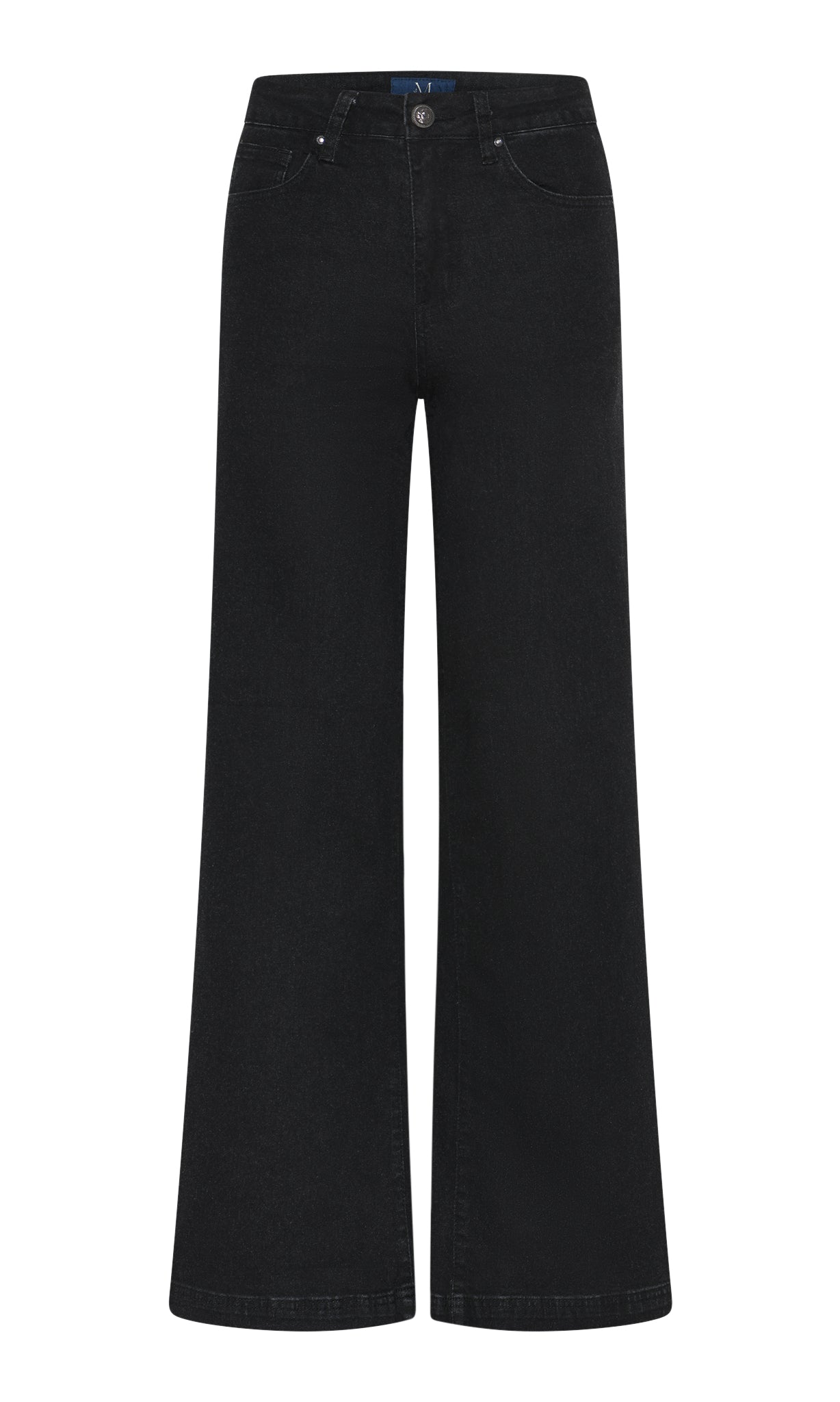 M JEANS Vega Flare Denim Jeans DENIM/TWILL 81 BLACK DENIM