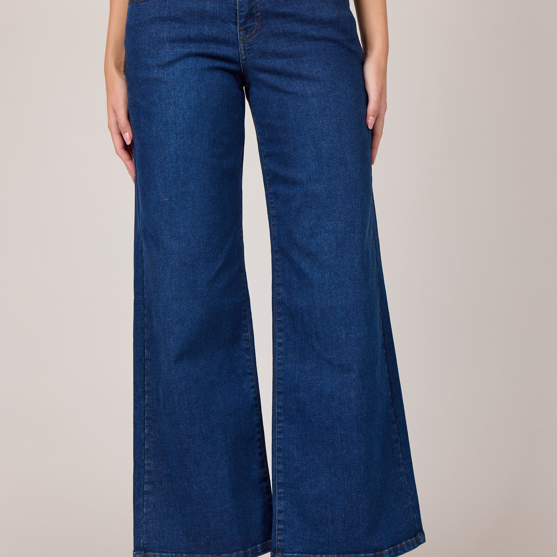 M JEANS VEGA FLARE DENIM JEANS  93 CLASSIC BLUE DENIM