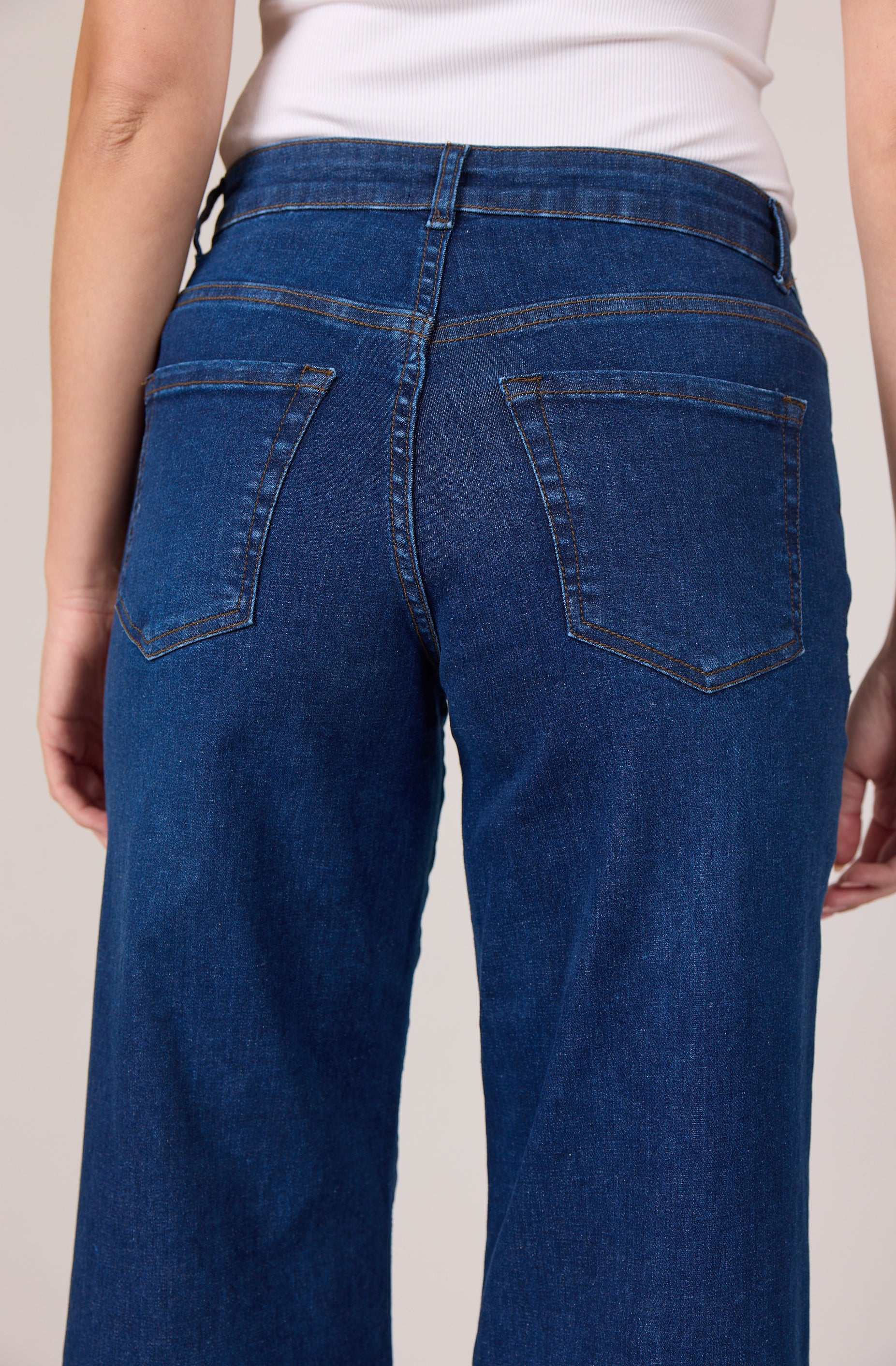 M JEANS Vega Flare Denim Jeans DENIM/TWILL 93 CLASSIC BLUE DENIM