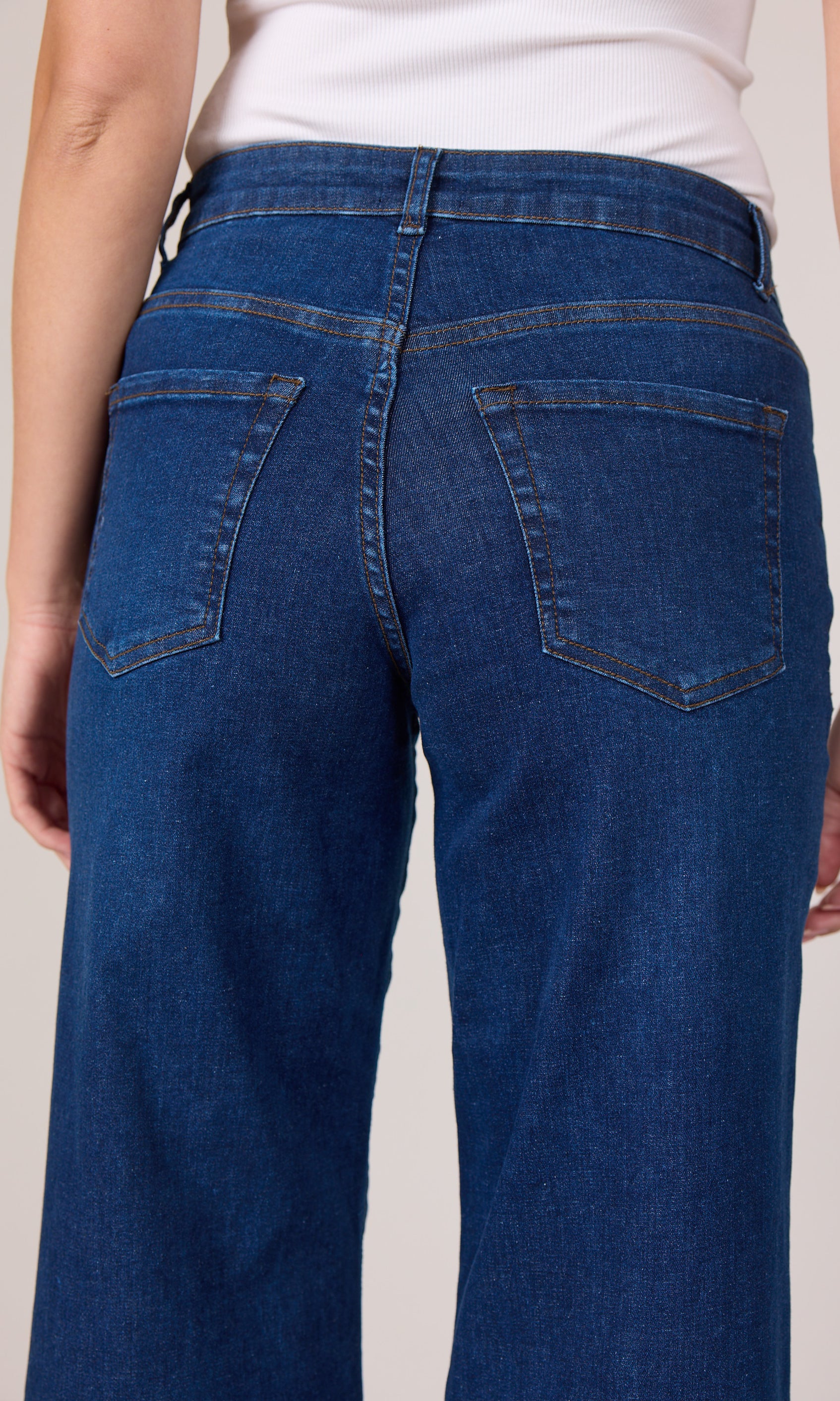 M JEANS Vega Flare Denim Jeans DENIM/TWILL 93 CLASSIC BLUE DENIM