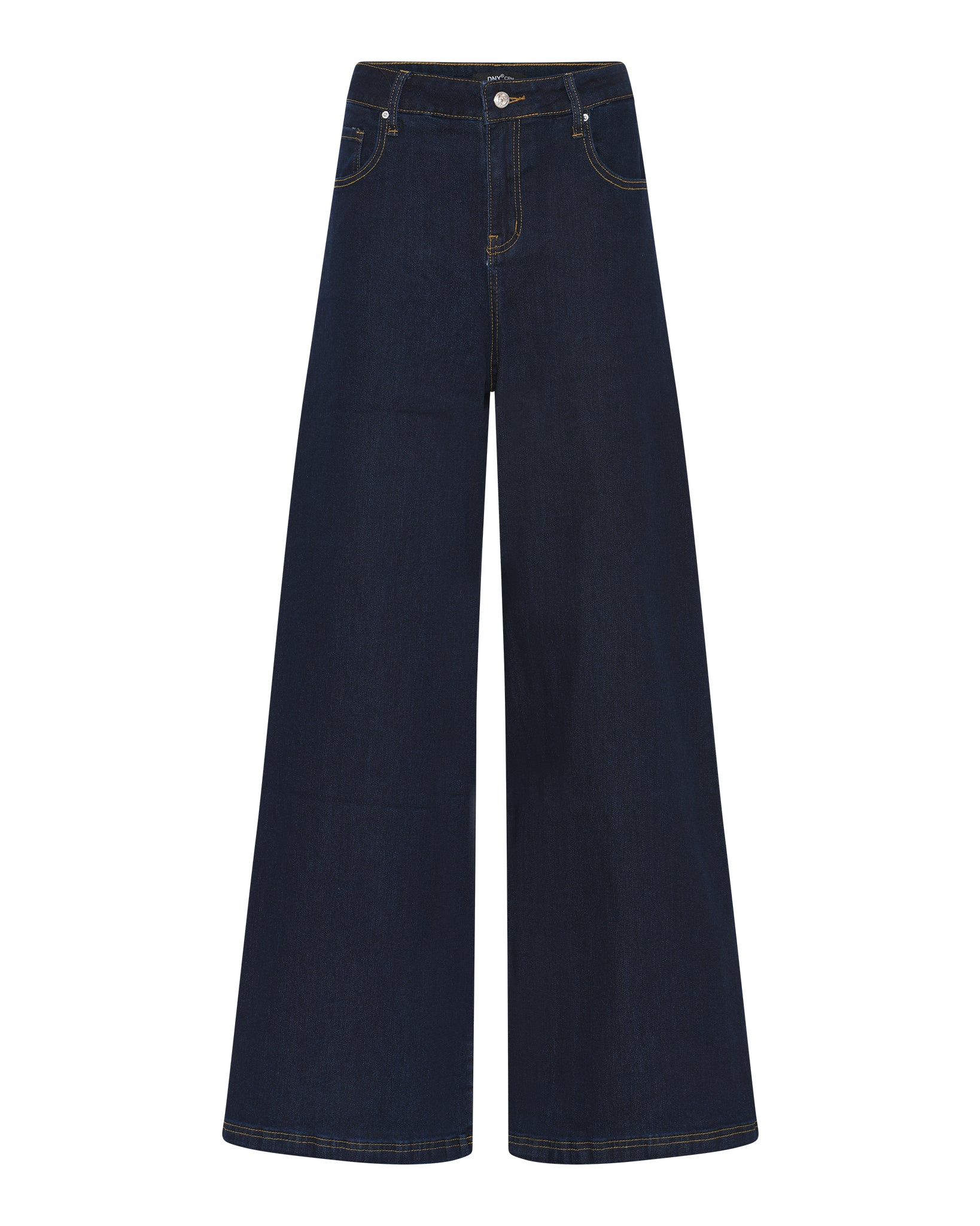 DNYcph Plus Size Vega Flare Jeans DENIM/TWILL 98 DARK BLUE