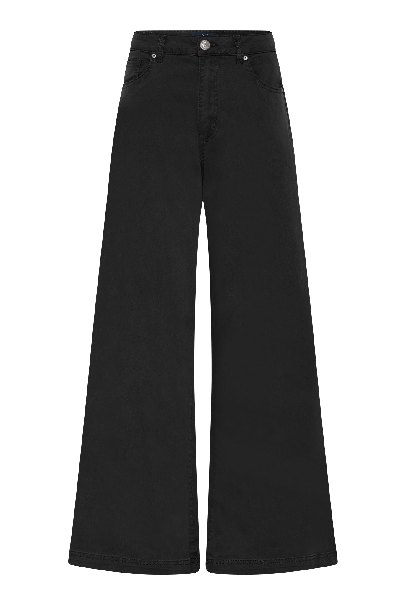 M JEANS Vega Flare Twill Jeans DENIM/TWILL 80 BLACK