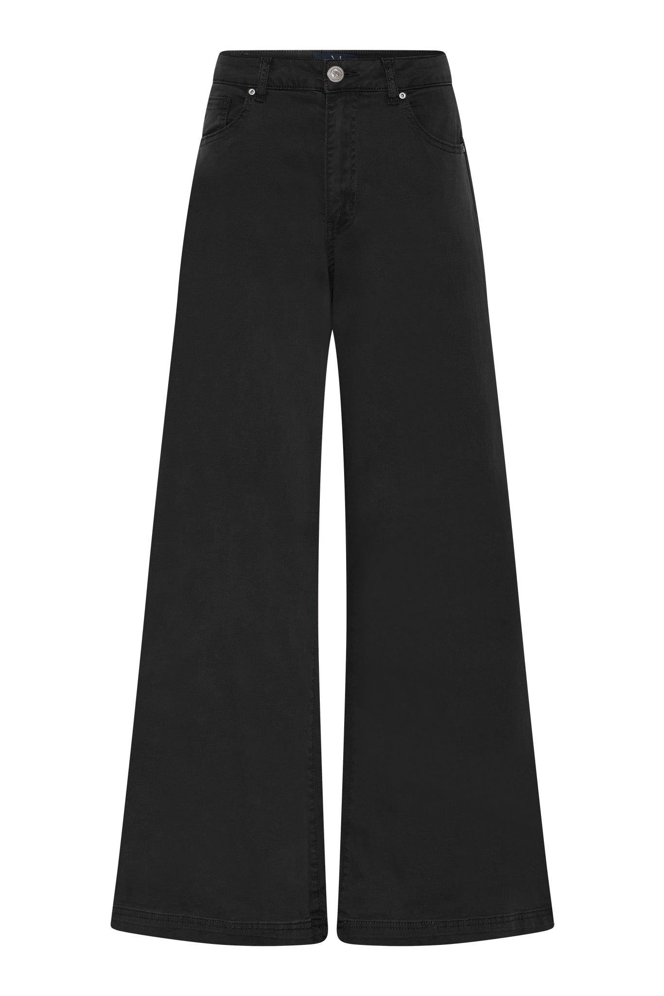 M JEANS Vega Flare Twill Jeans DENIM/TWILL 80 BLACK