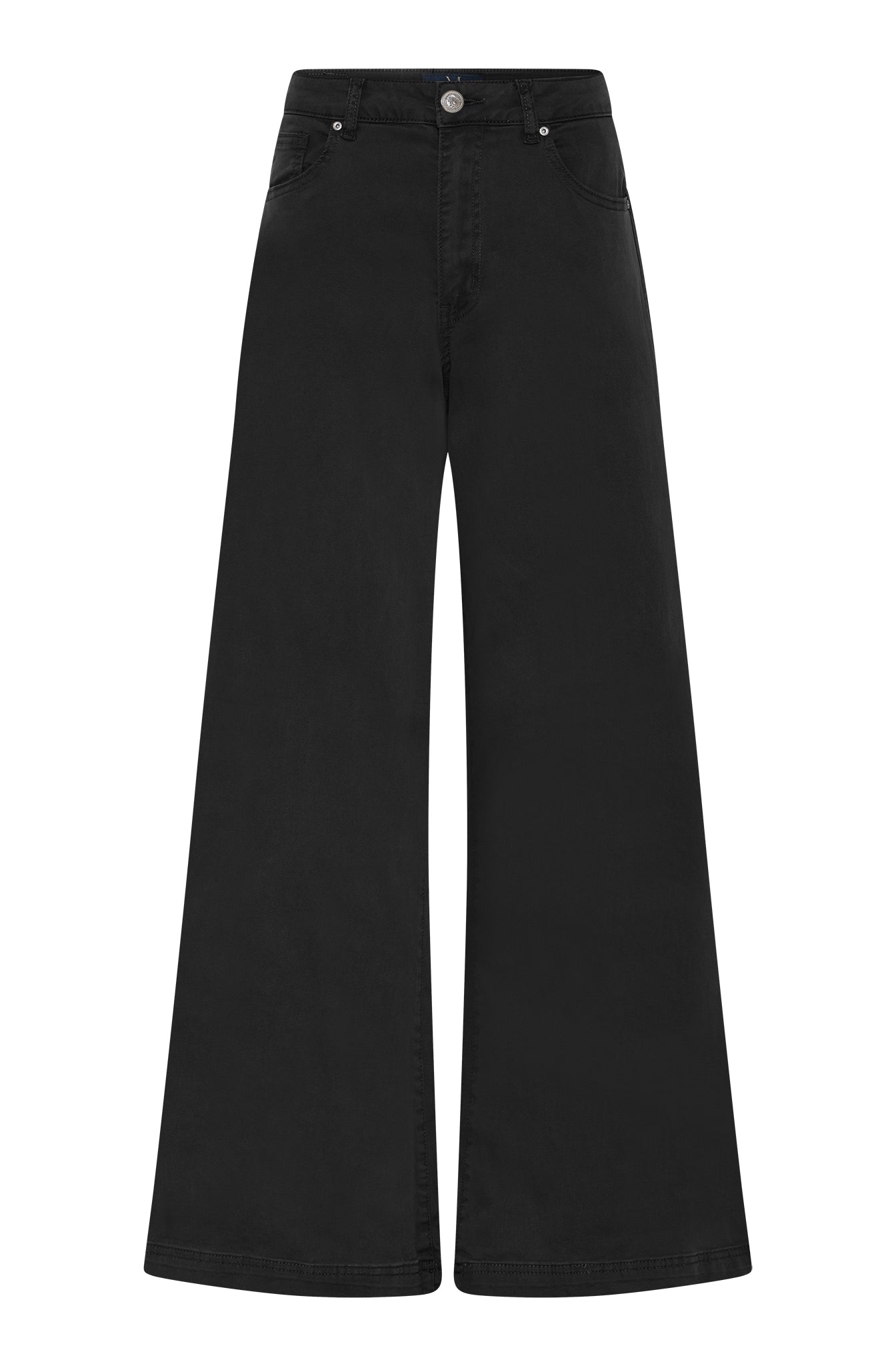 M JEANS Vega Flare Twill Jeans DENIM/TWILL 80 BLACK