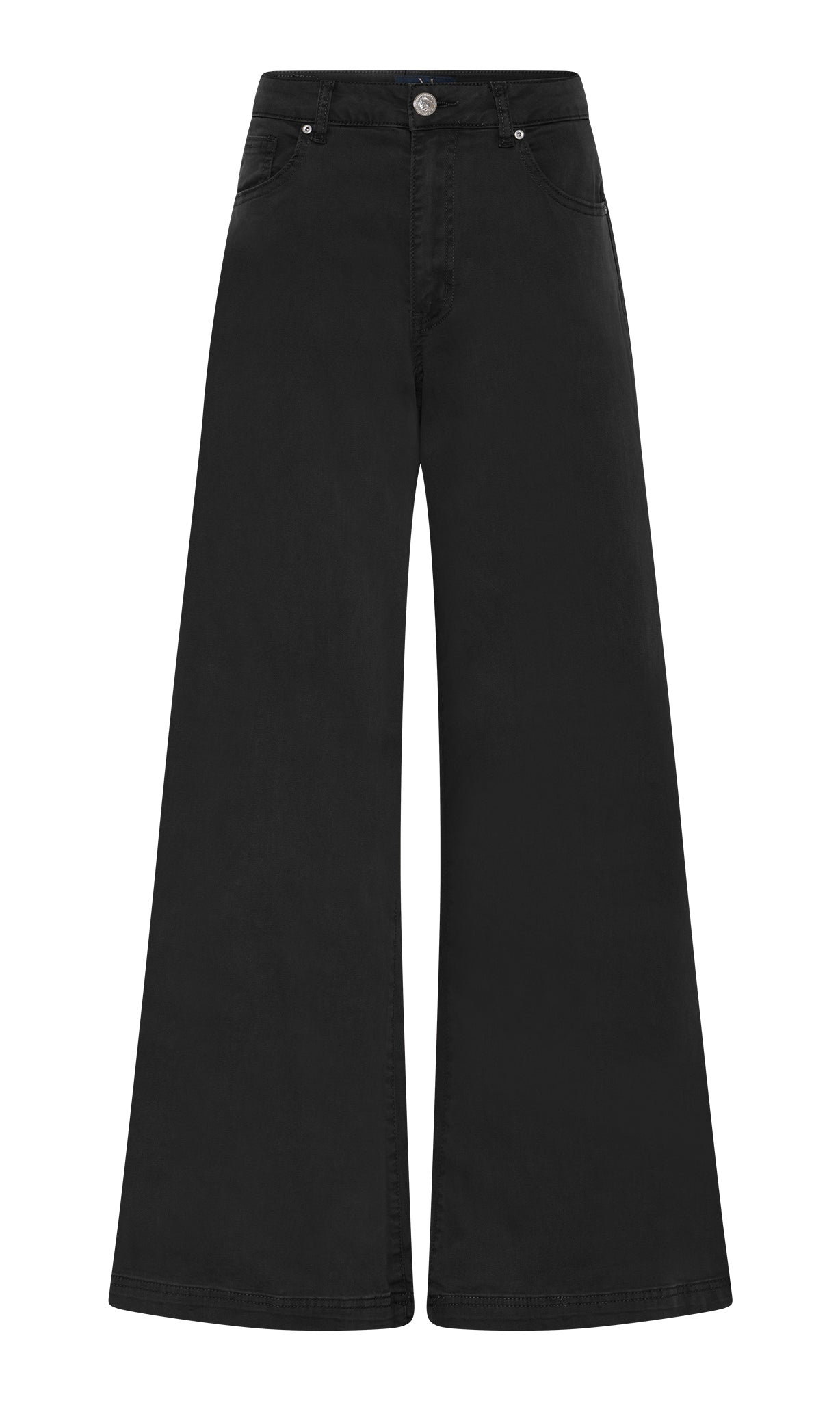 M JEANS Vega Flare Twill Jeans DENIM/TWILL 80 BLACK
