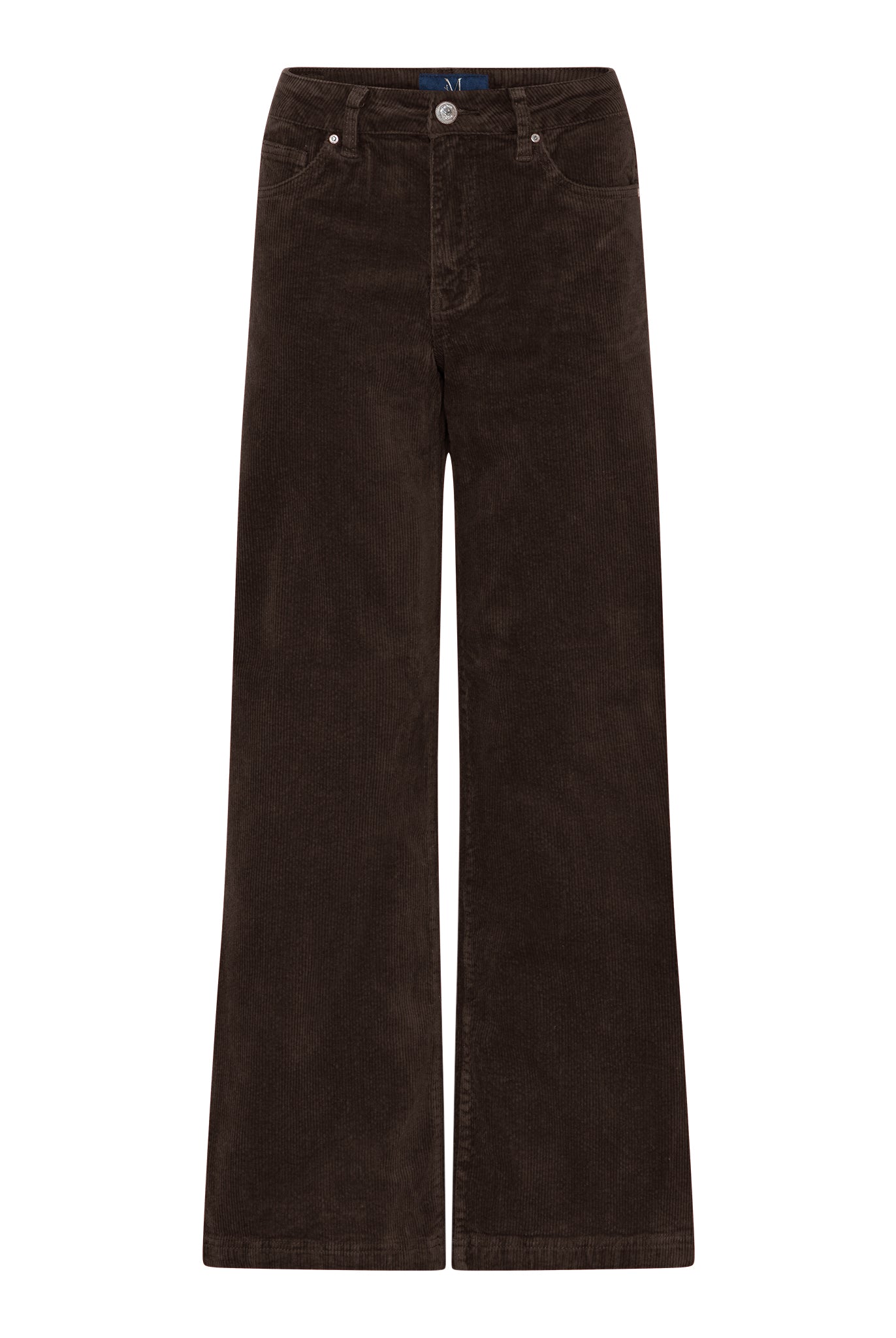 M JEANS VEGA FLARE 11W CORDUROY JEANS CORD/FLØJL 129 CHOCOLATE