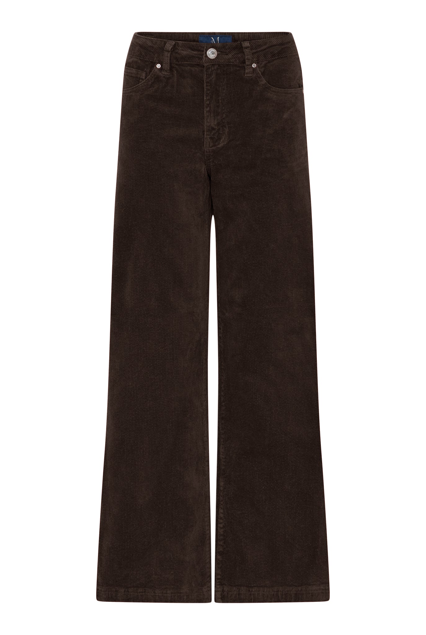 M JEANS VEGA FLARE 11W CORDUROY JEANS CORD/FLØJL 129 CHOCOLATE