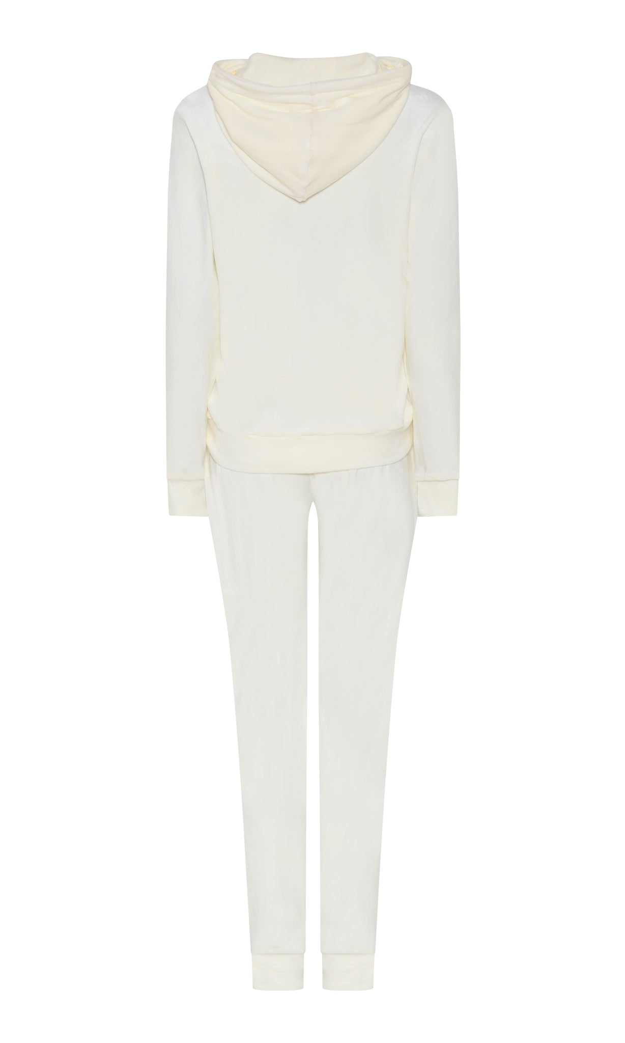 M JEANS VELOUR HOOD ZIP SET SWEATS/VELOUR 20 OFF WHITE