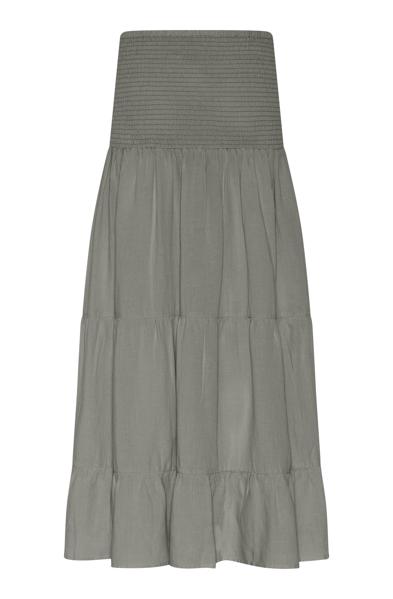 M JEANS Vicky Smock Skirt | M JEANS LINEN 645 SALVIE