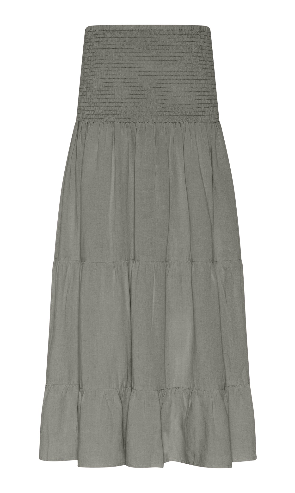 M JEANS Vicky Smock Skirt | M JEANS LINEN 645 SALVIE