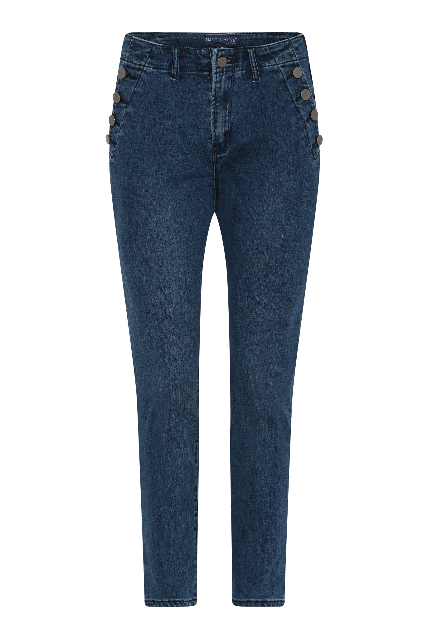 MARC LAUGE VIVA JEANS 7/8 DENIM/TWILL 96 DARK BLUE DENIM