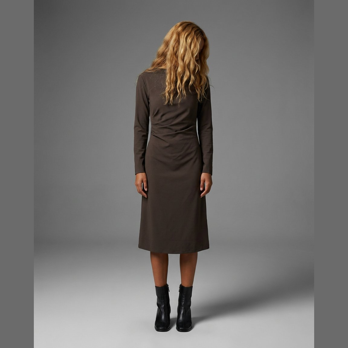 MARC LAUGE VIV DRESS DRESS/JUMPSUIT 129 CHOCOLATE