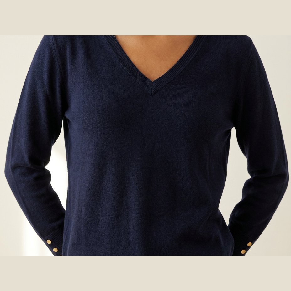 MARC LAUGE VLN V-NECK KNITWEAR