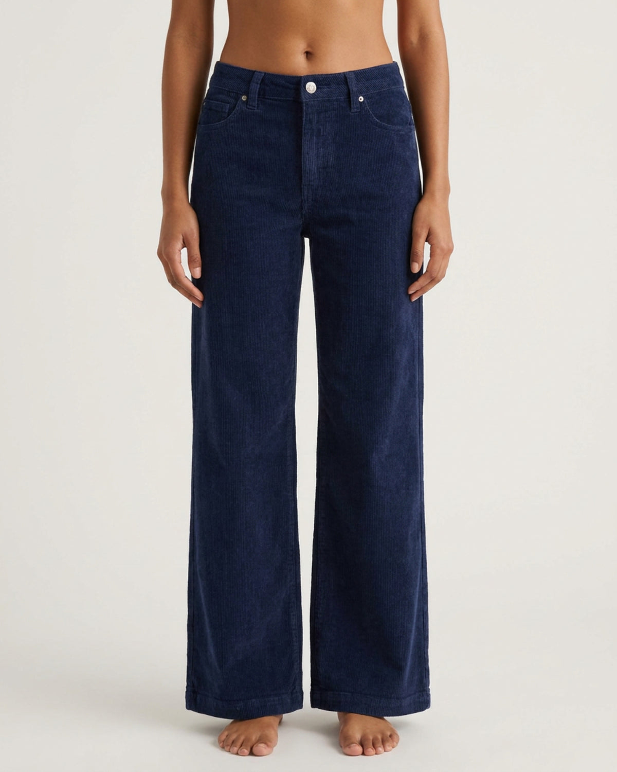 M JEANS Vega Flare 11W Corduroy Jeans CORD/FLØJL 530 ROYALE BLUE