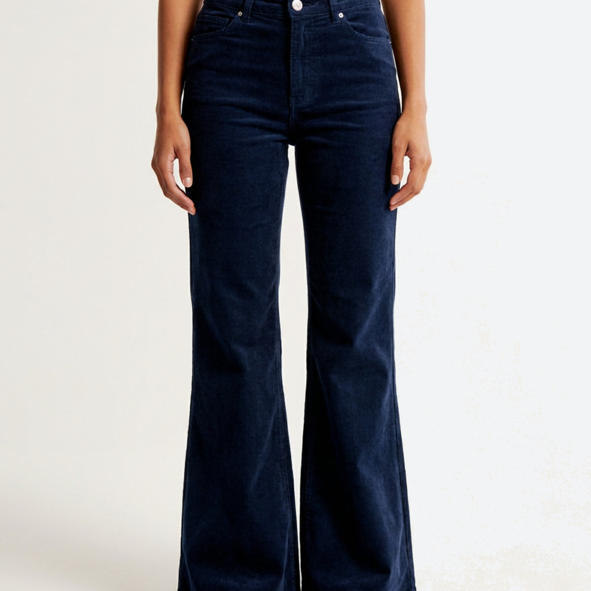 M JEANS Vega Flare Baby Corduroy Jeans CORD/FLØJL 530 ROYALE BLUE